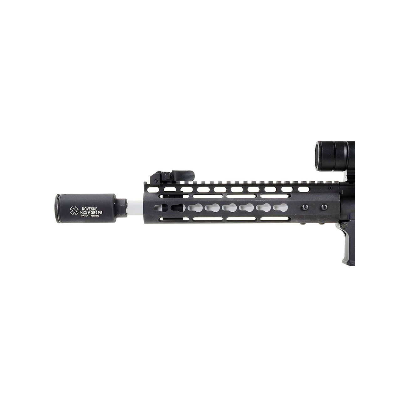 MadBull / Noveske M4 Aluminium NSR Rail Handguard 9 Zoll schwarz Bild 4