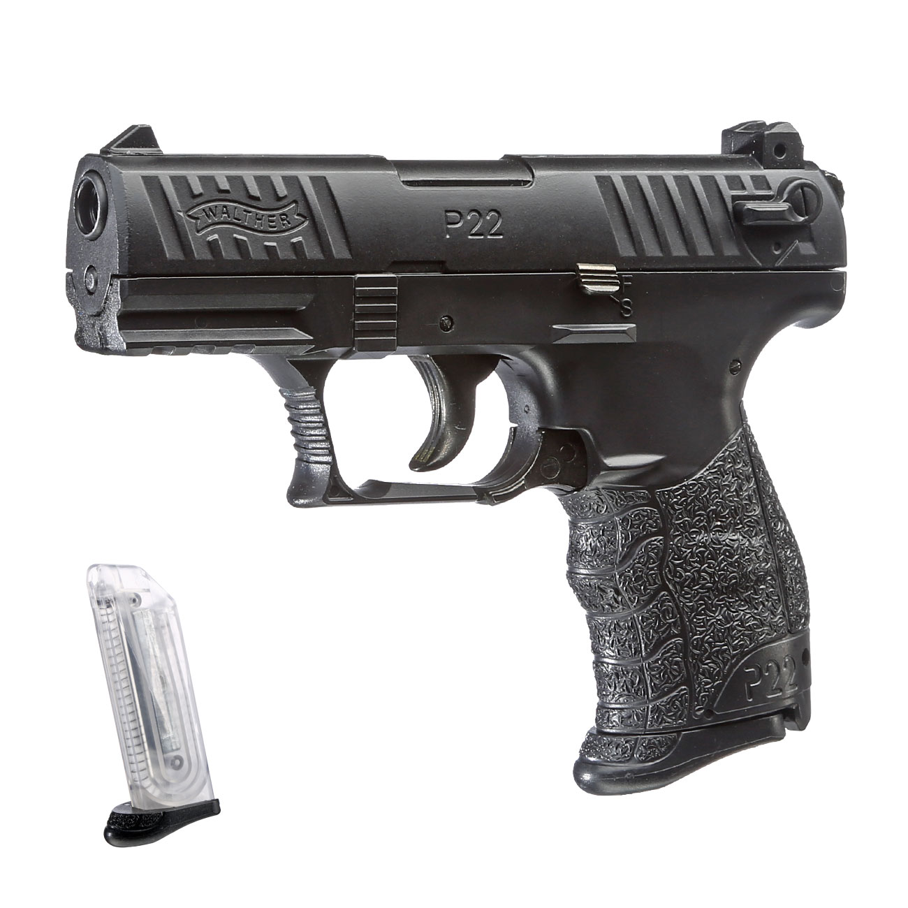 Walther P22Q HW mit Metallschlitten Springer 6mm BB schwarz