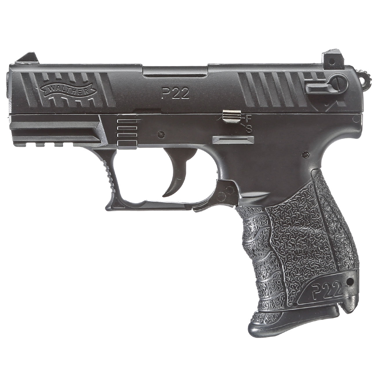 Walther P22Q HW mit Metallschlitten Springer 6mm BB schwarz Bild 1