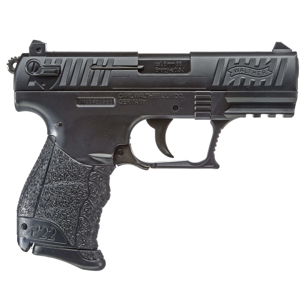 Umarex Walther P22Q HW mit Metallschlitten Springer 6mm BB schwarz Bild 2