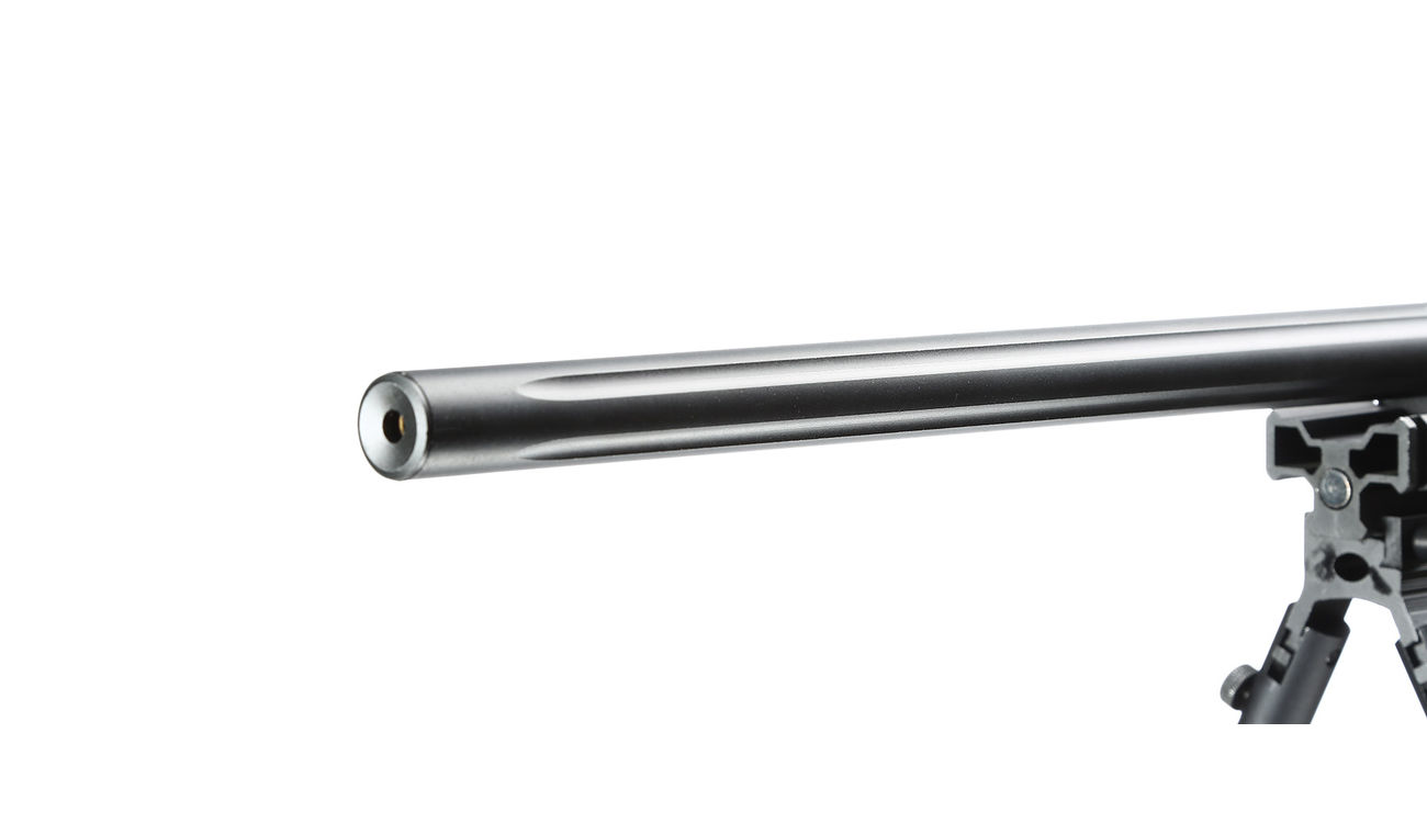 Well L96 AWSF-338 inkl. Zweibein / Zielfernrohr Springer 6mm BB schwarz Bild 1