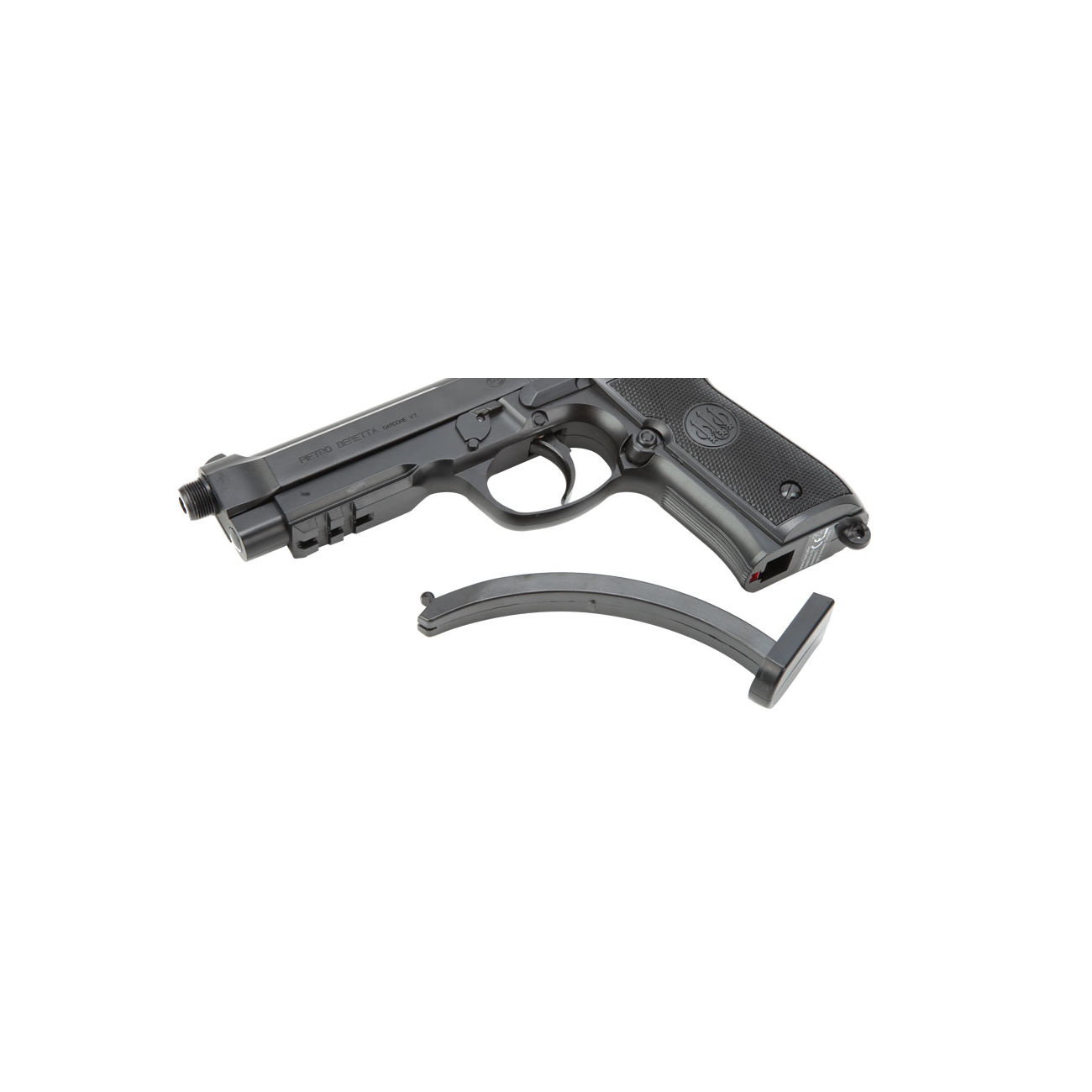 Beretta M92 A1 Tactical Metallschlitten Komplettset AEP 6mm BB schwarz Bild 4