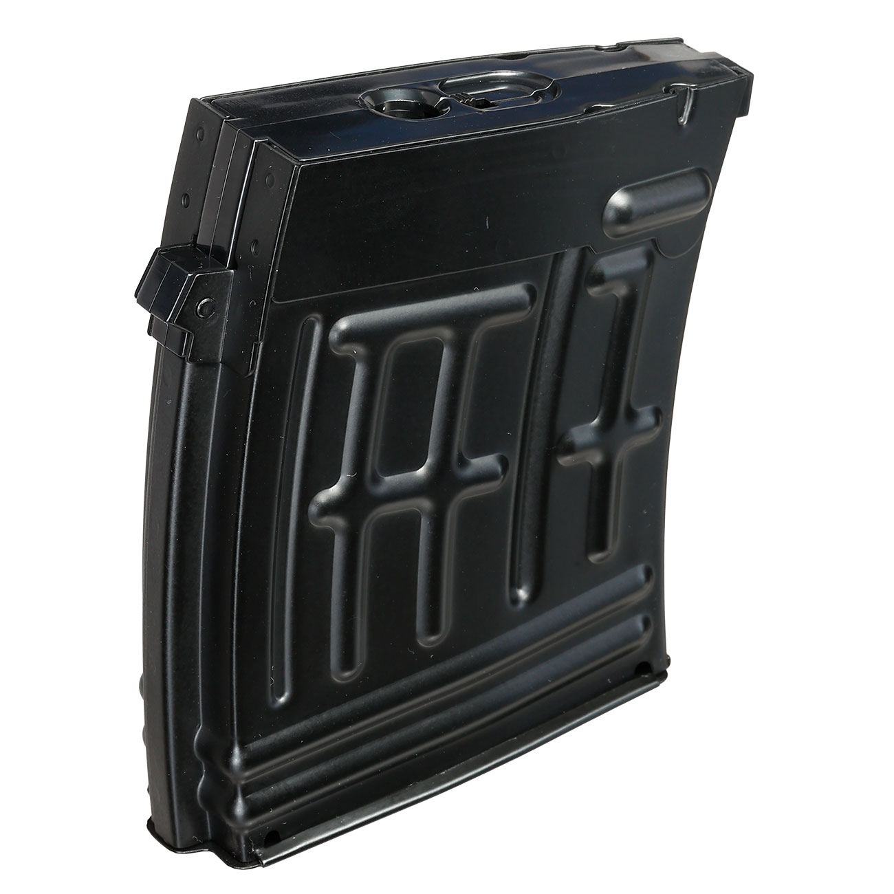 Cyma SVD / SVU Stahlblech-Magazin Low-Cap 100 Schuss schwarz Bild 1