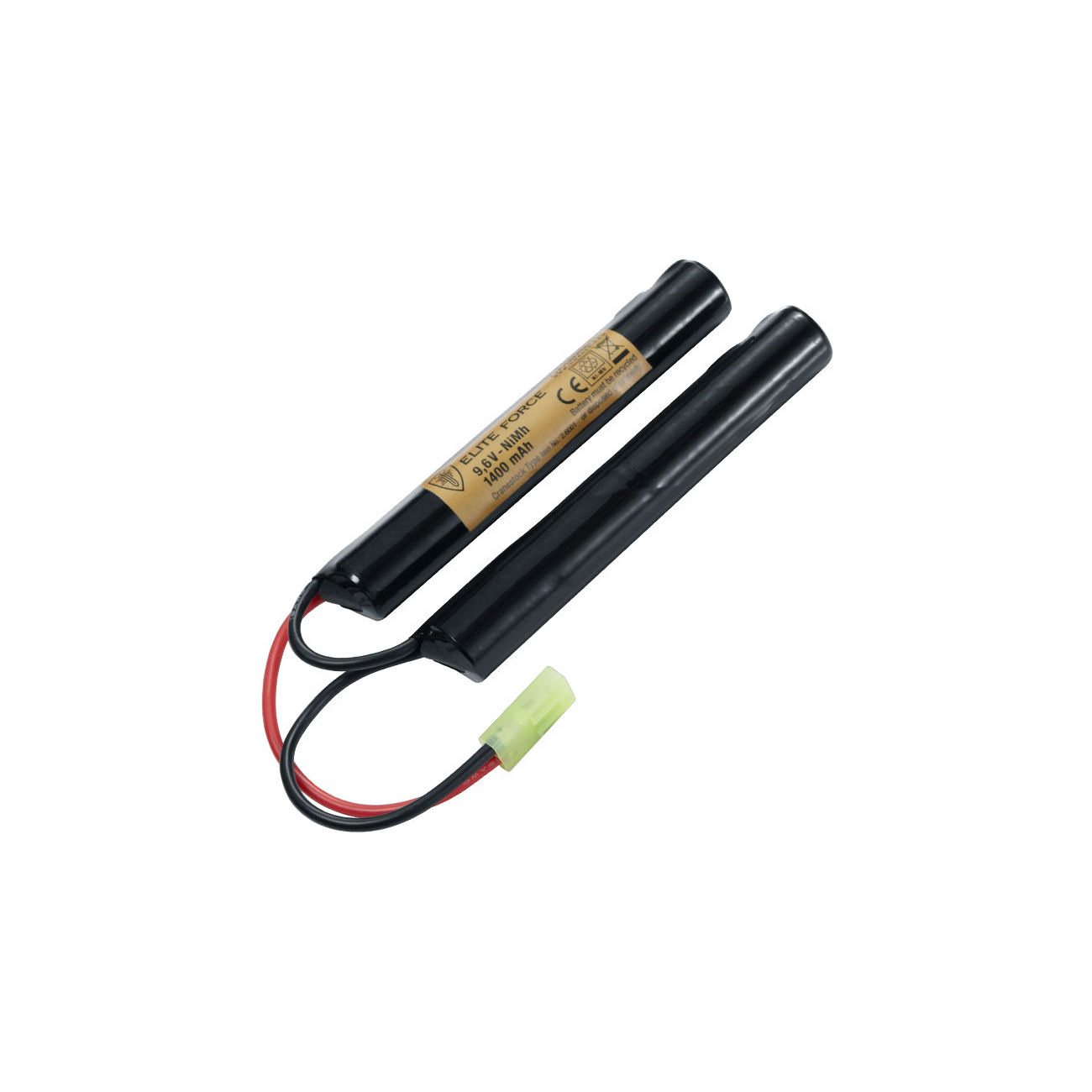 Elite Force Akku 9.6V 1400mAH NiMH Cranestock Type