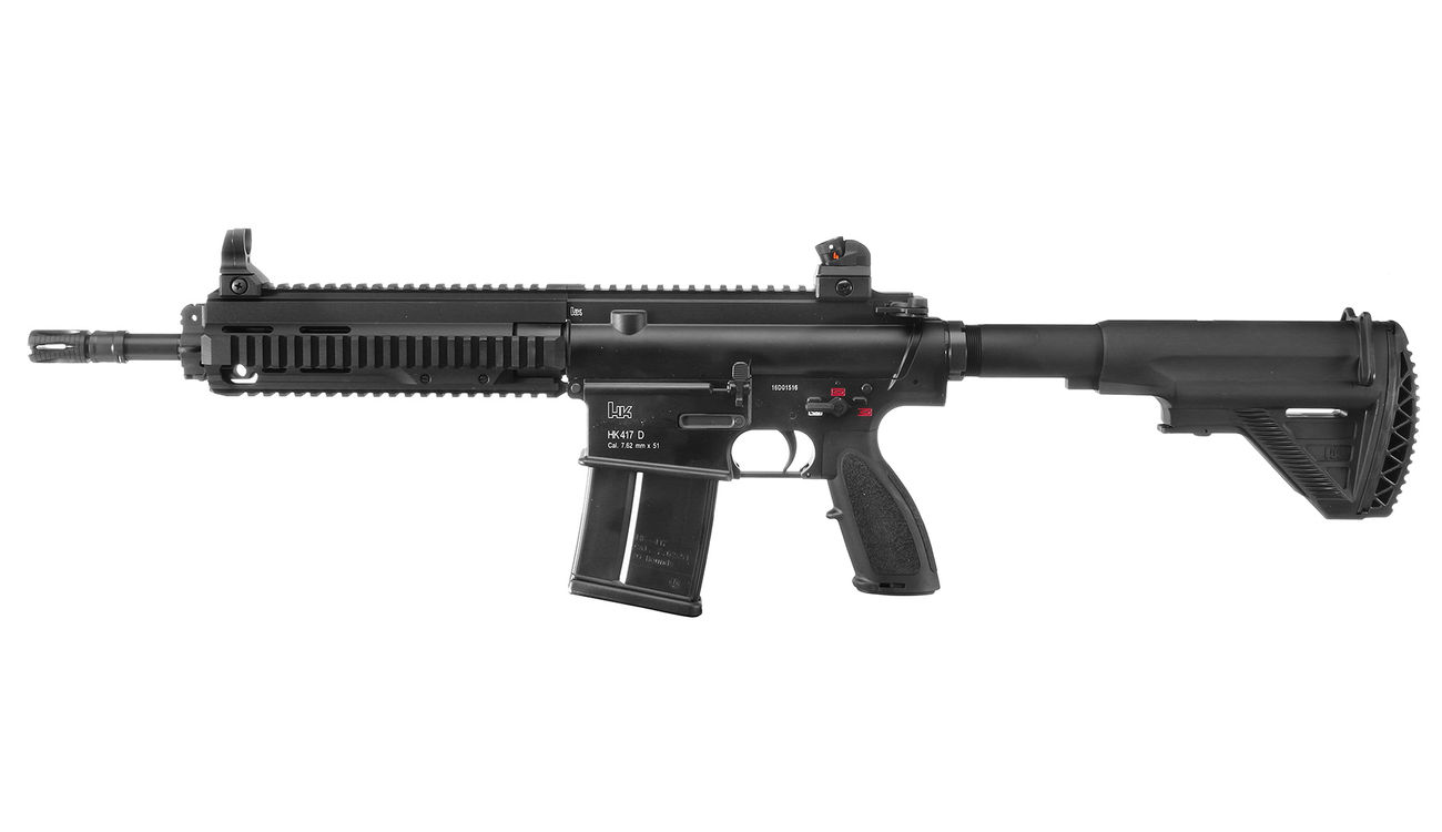 Heckler & Koch HK417 D Airsoft Vollmetall Gas-Blow-Back 6mm BB schwarz Bild 1
