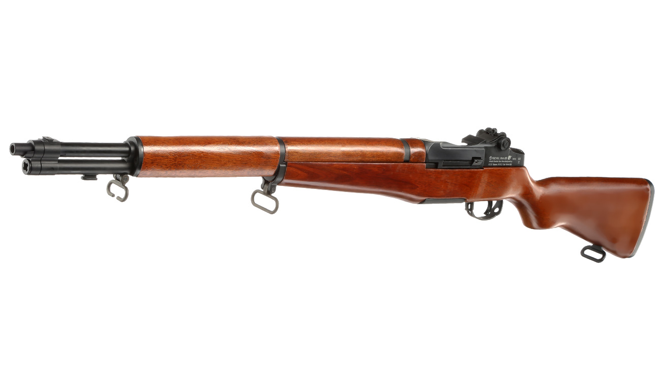 ICS M1 Garand Vollmetall S-AEG 6mm BB Echtholz-Version