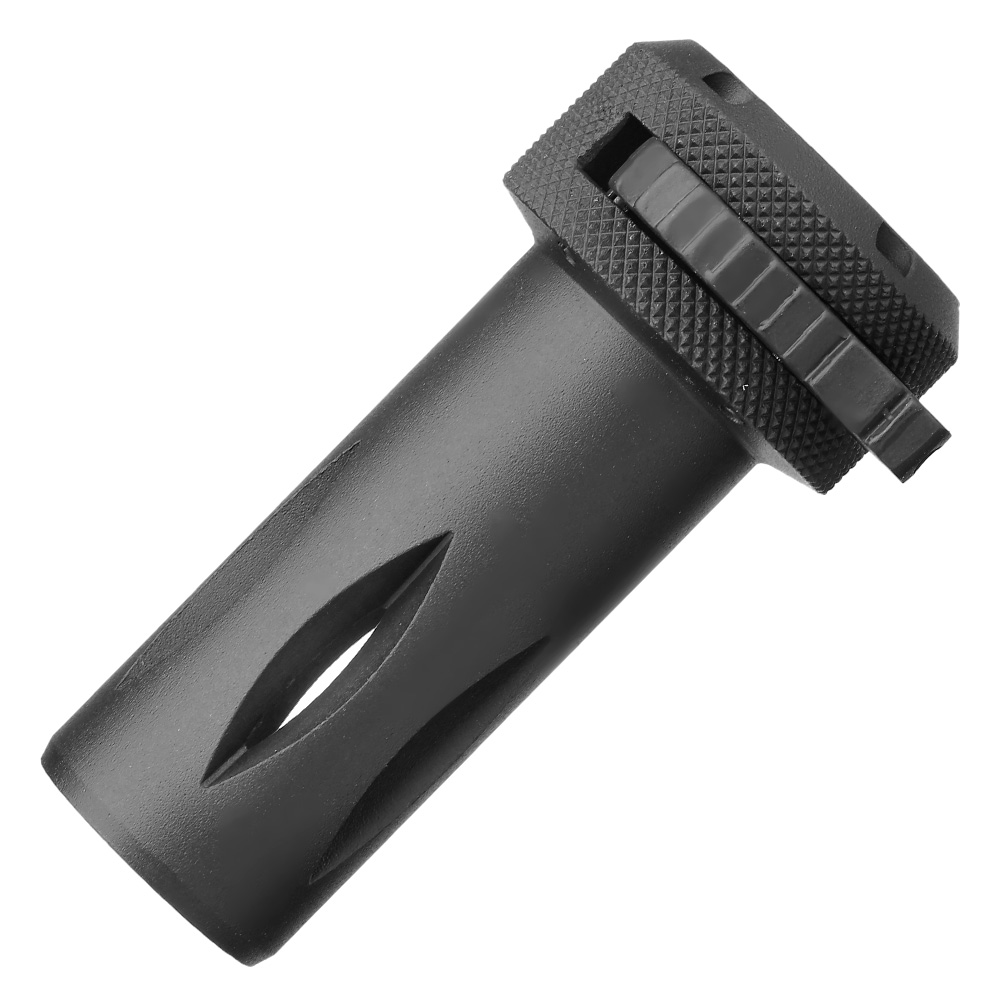 ICS MX5 PDW Aluminium Flash Suppressor f. 3 Lug Flash-Hider schwarz MP-69 Bild 2