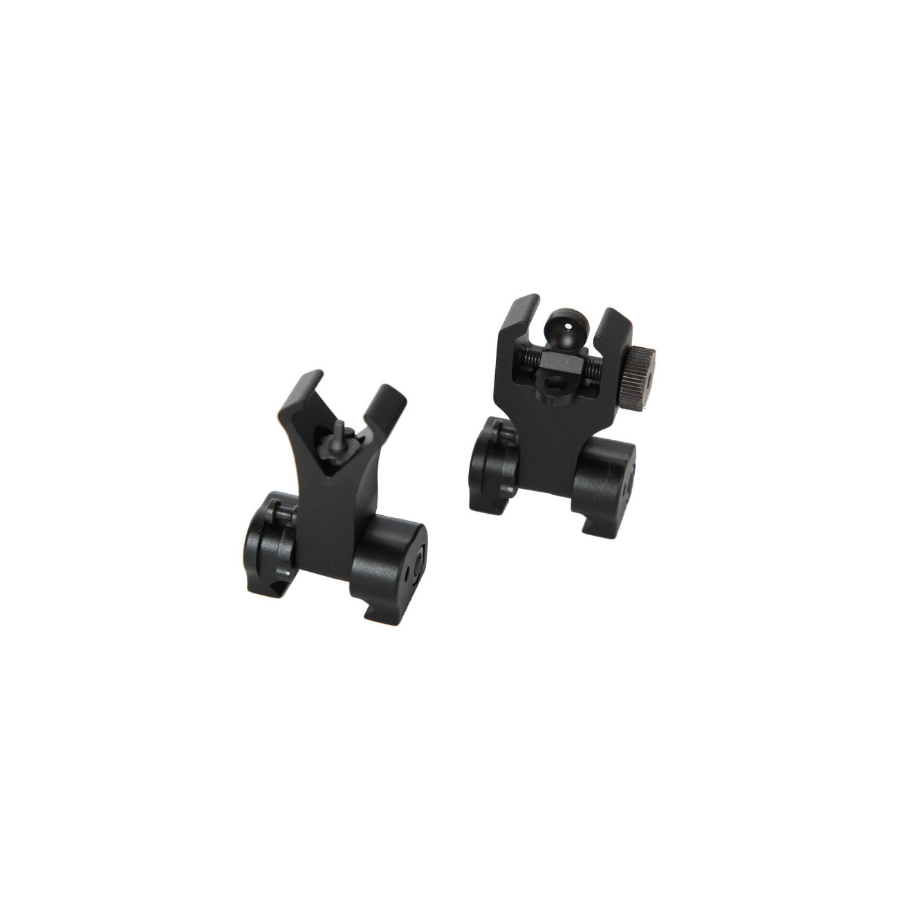 G&G Flip-Up Battle Sight Set Front / Rear fr 21mm Schienen schwarz Bild 2