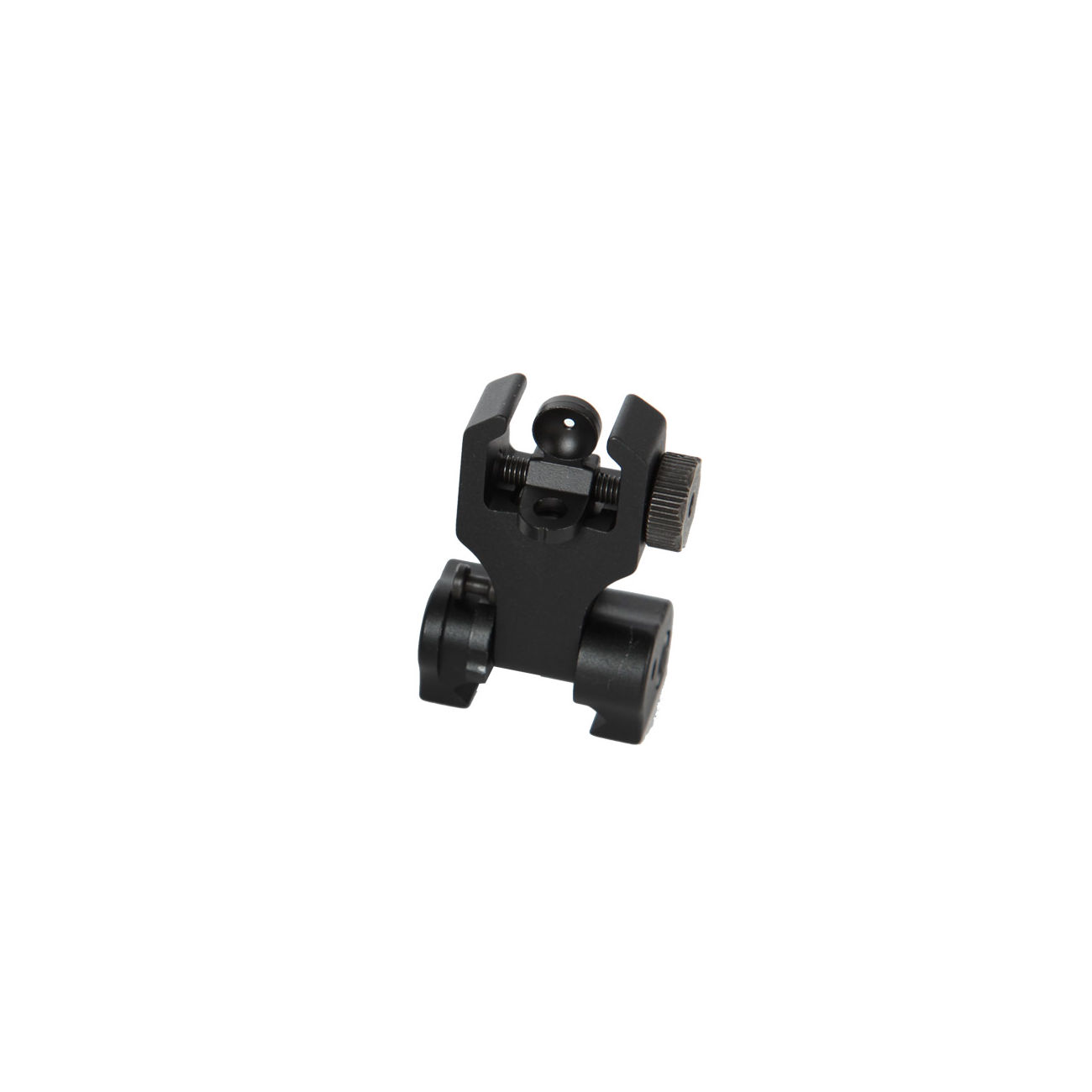 G&G Flip-Up Rear Battle Sight fr 21mm Schienen schwarz Bild 2