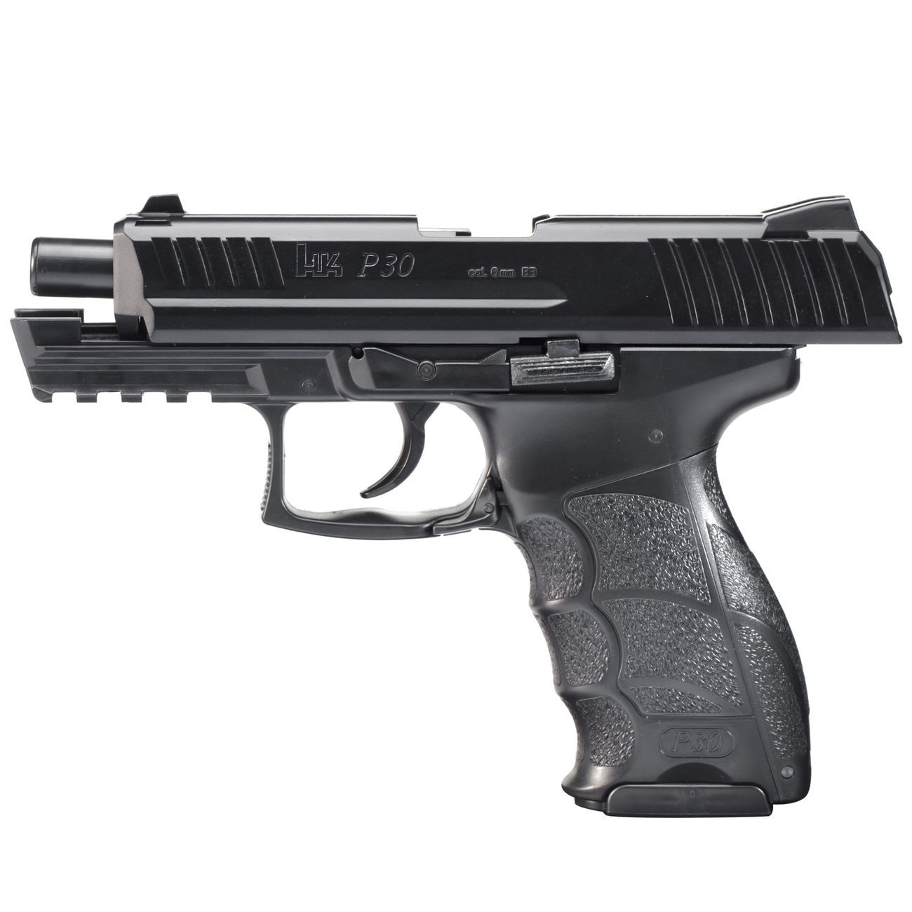 Heckler & Koch P30 mit Metallschlitten Springer 6mm BB schwarz Bild 2