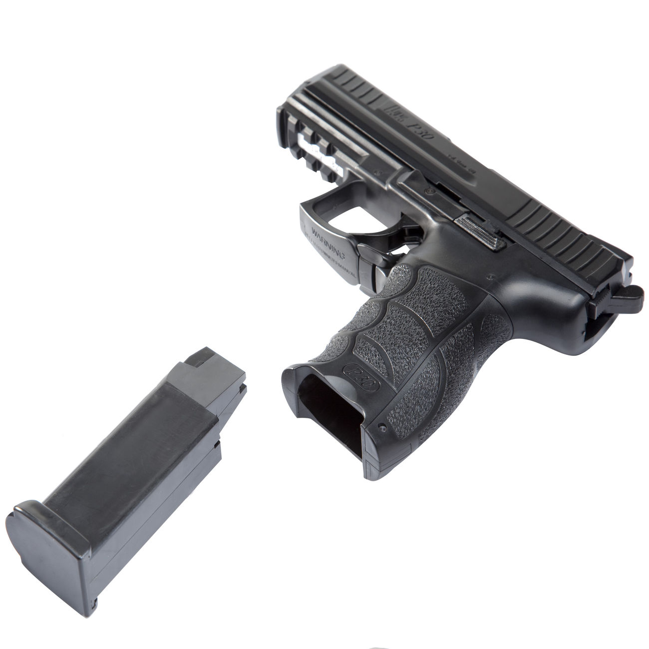 Heckler & Koch P30 mit Metallschlitten Springer 6mm BB schwarz Bild 3
