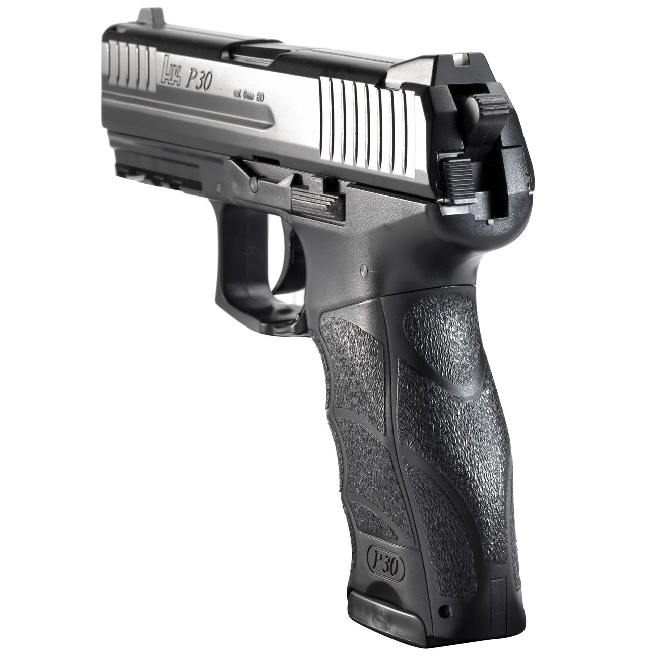 Heckler & Koch P30 mit Metallschlitten Springer 6mm BB schwarz Bild 4