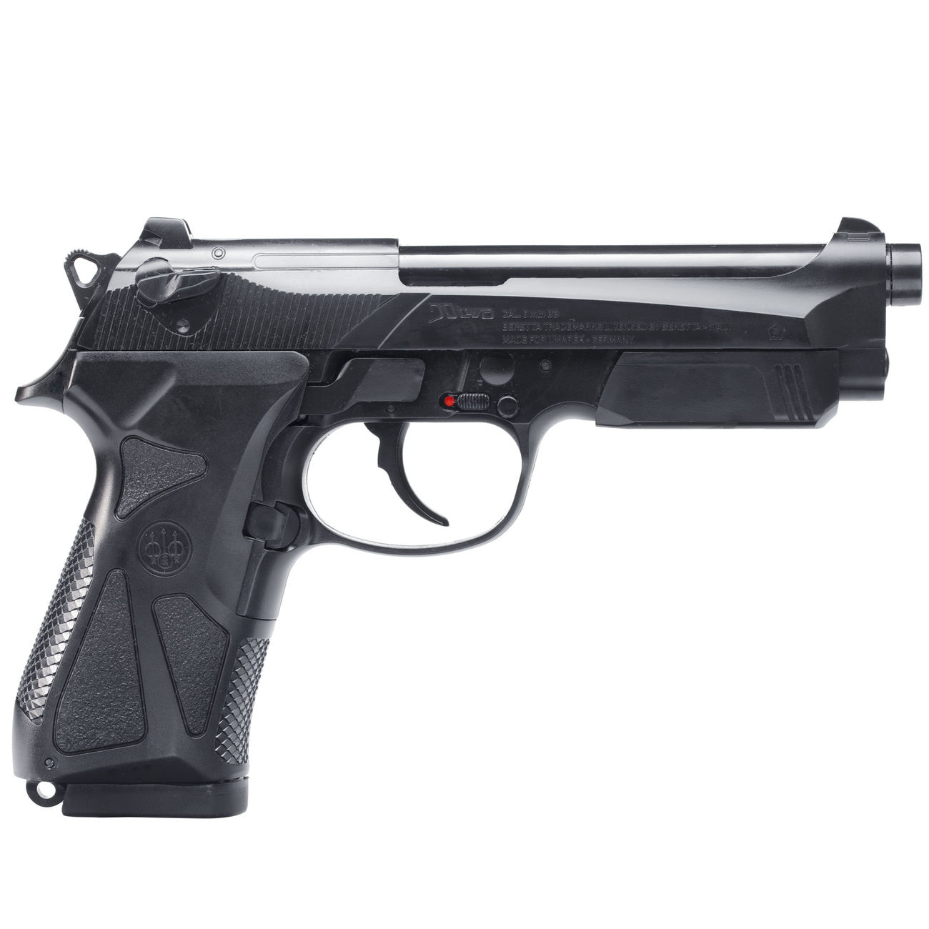 Beretta 90two mit Metallschlitten CO2 NBB 6mm BB schwarz Bild 2