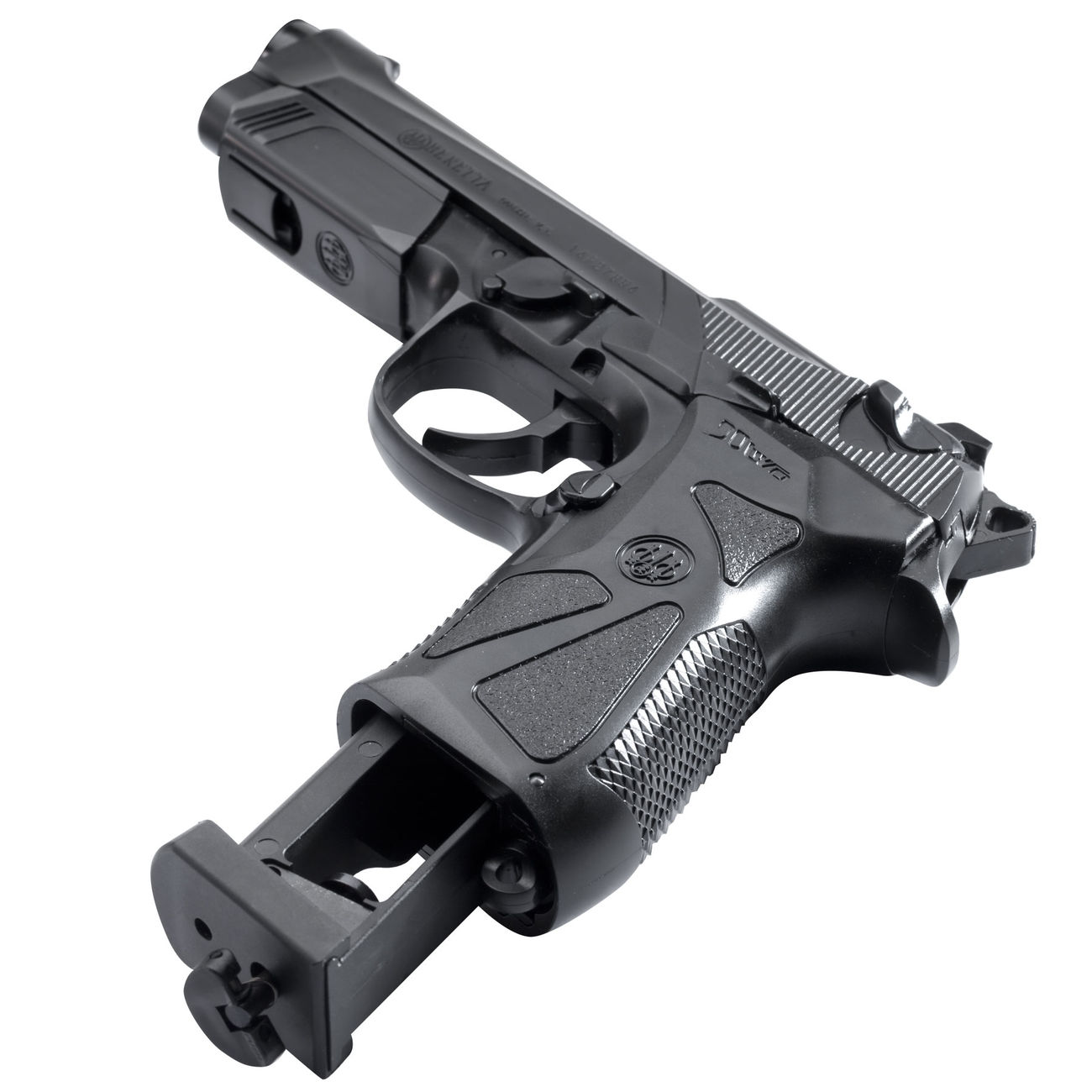Beretta 90two mit Metallschlitten CO2 NBB 6mm BB schwarz Bild 3