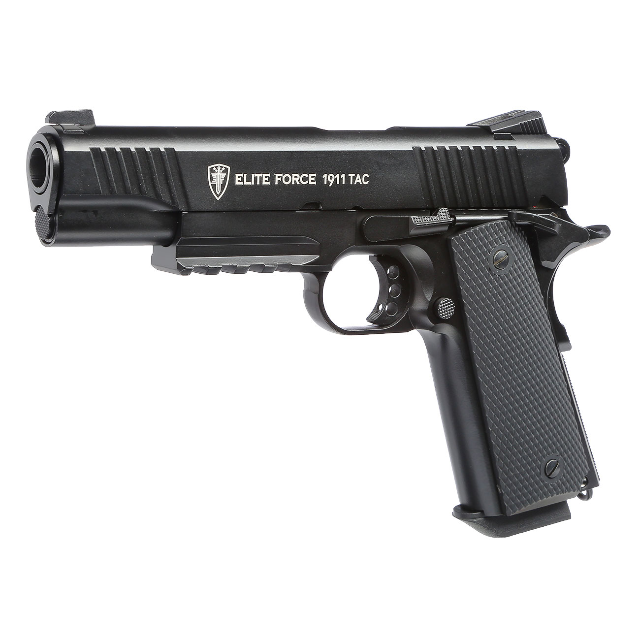 Elite Force 1911 TAC Vollmetall CO2 BlowBack 6mm BB schwarz