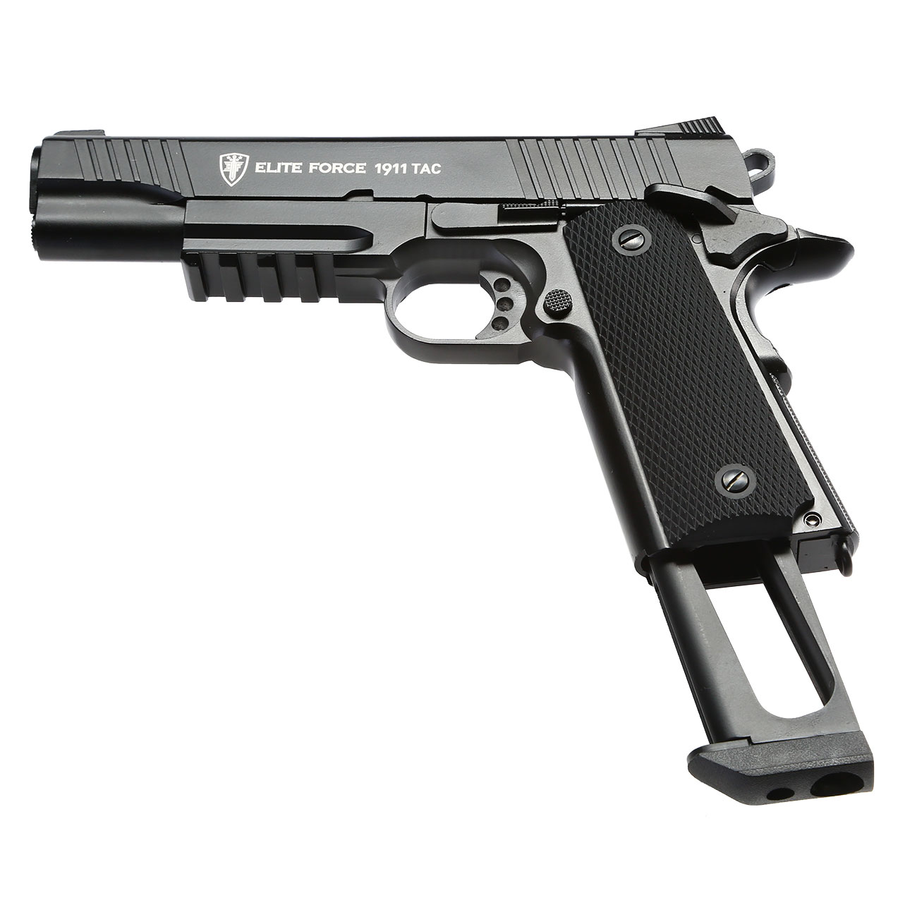 Elite Force 1911 TAC Vollmetall CO2 BlowBack 6mm BB schwarz Bild 5