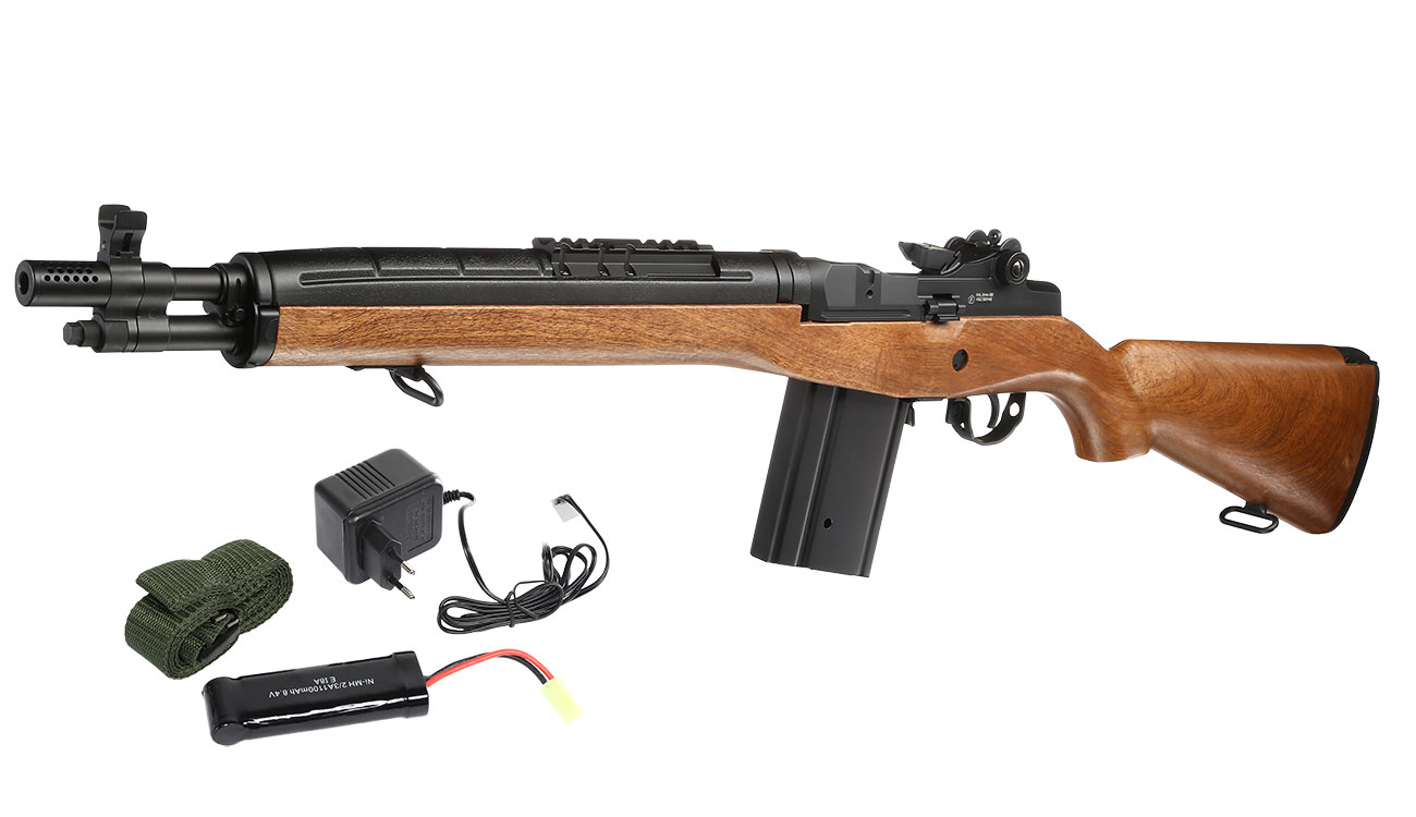 Cyma M14 Socom Vollmetall S-AEG 6mm BB wood - Kotte & Zeller
