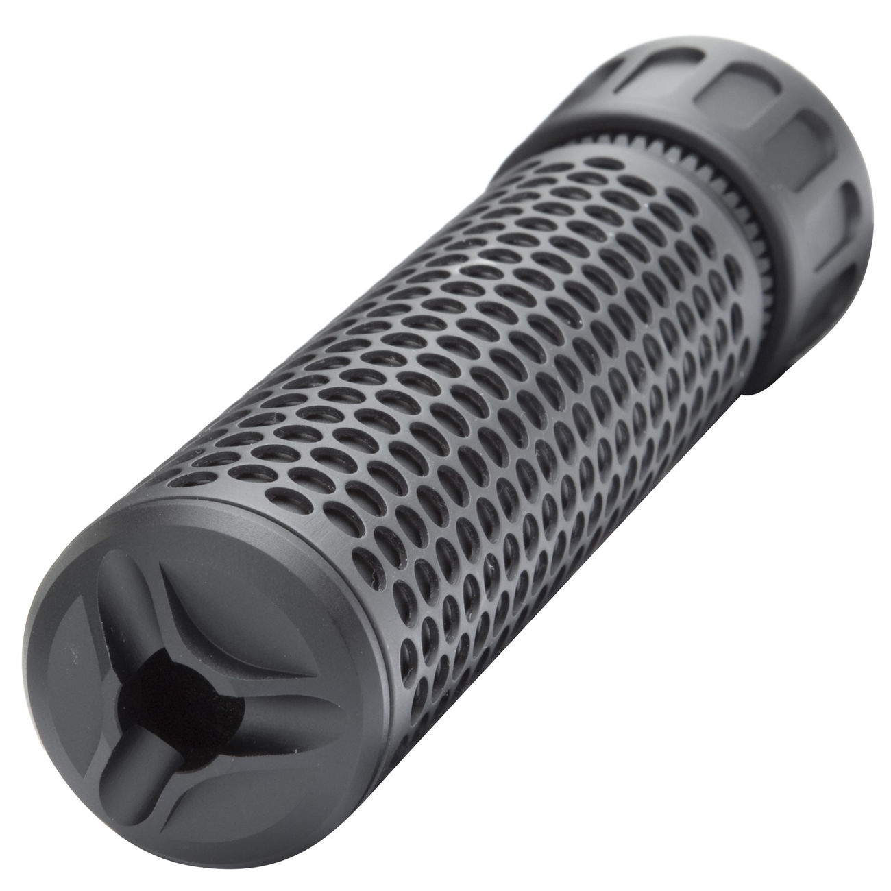 MadBull / Knight's Armament QDC Suppressor Quick Detach mit 3 Prong Flash-Hider 14mm- schwarz Bild 2