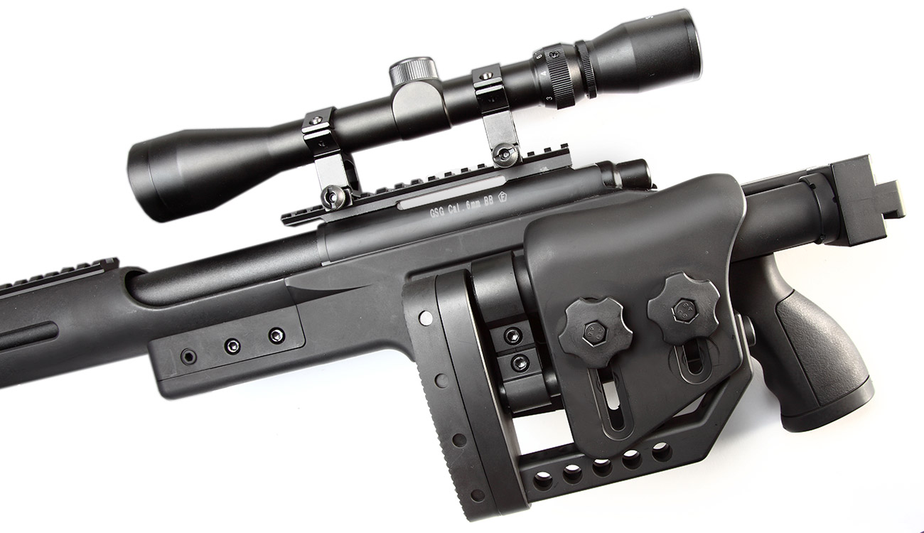 Ersatzteilset Well MB4410D MSR Snipergewehr Springer 6mm BB schwarz Bild 4
