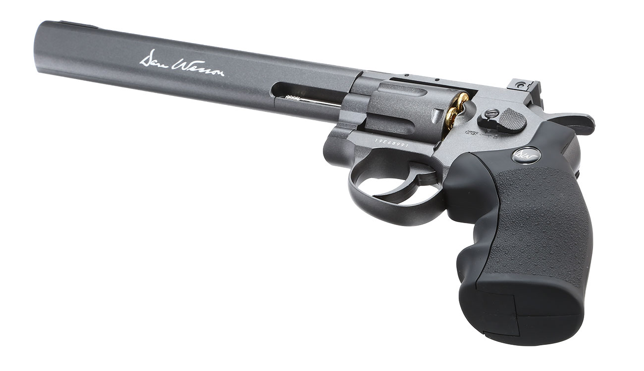ASG Dan Wesson 8 Zoll Revolver CO2 6mm BB schwarz Low Power Version Bild 4