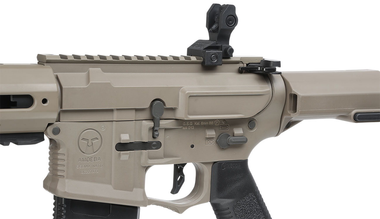 Ares Amoeba M4 AM-013 EFC-System S-AEG 6mm BB Dark Earth Bild 1