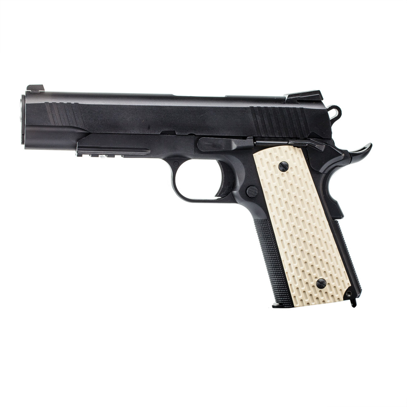 Wei-ETech Kbr-Style Warrior .45 ACP Vollmetall GBB 6mm BB schwarz Bild 1