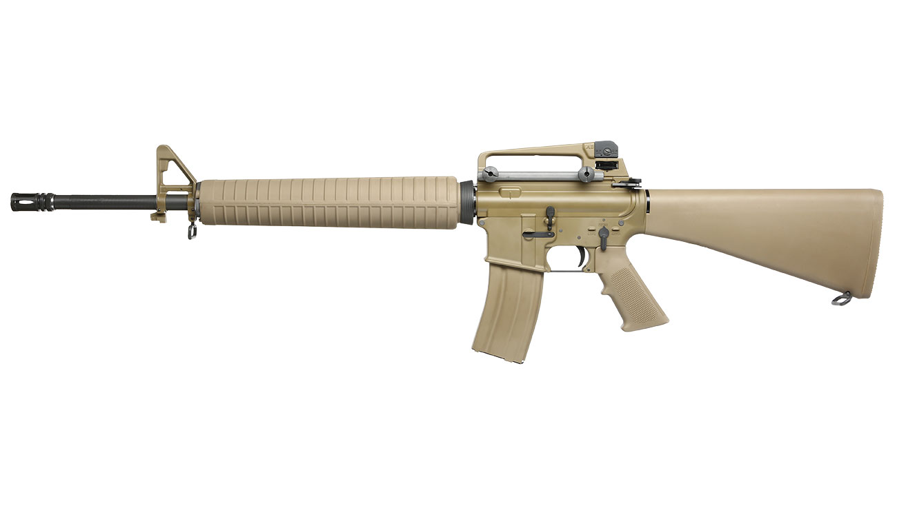Socom Gear M16A3 Rifle Vollmetall AWSS Open-Bolt Gas-Blow-Back 6mm BB desert Bild 1