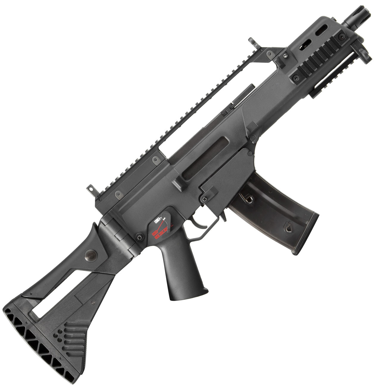 Wei-ETech Mod. 39C IDZ-Version Open-Bolt Gas-Blow-Back 6mm BB schwarz