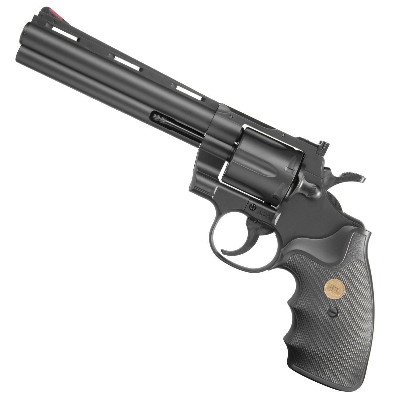 UHC .357 6 Zoll Revolver mit Hlsen Springer 6mm BB schwarz Bild 1