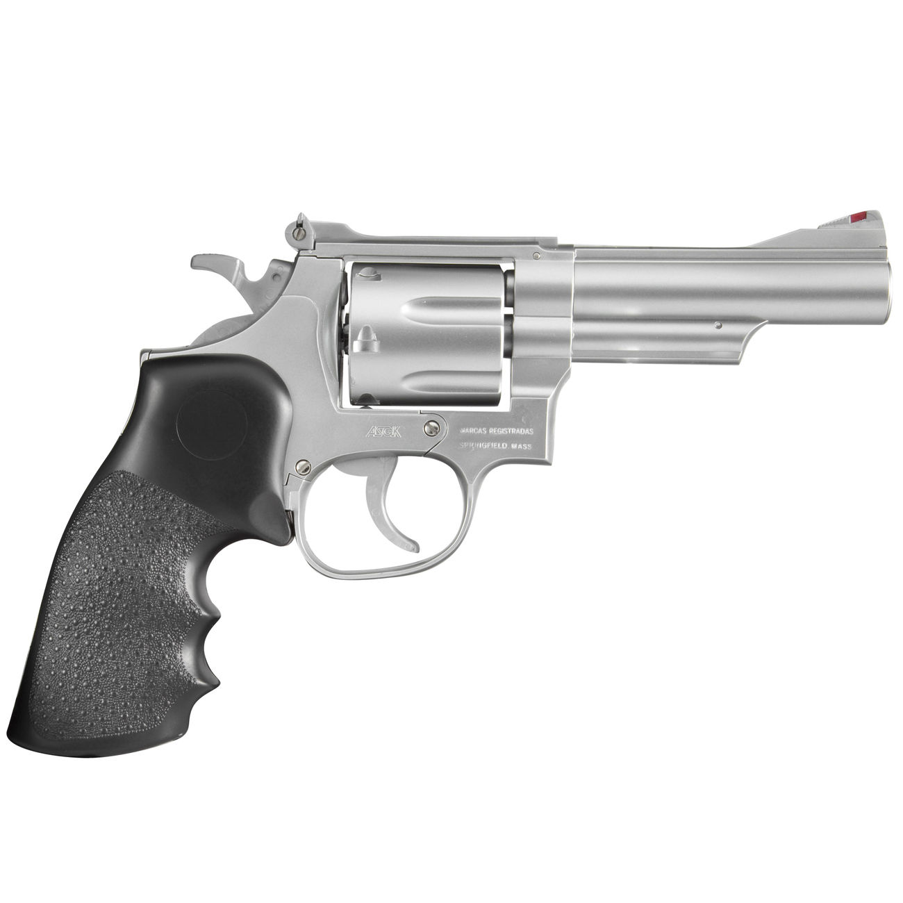 UHC M-19 4 Zoll Revolver mit Hlsen Springer 6mm BB silber / schwarz Bild 2