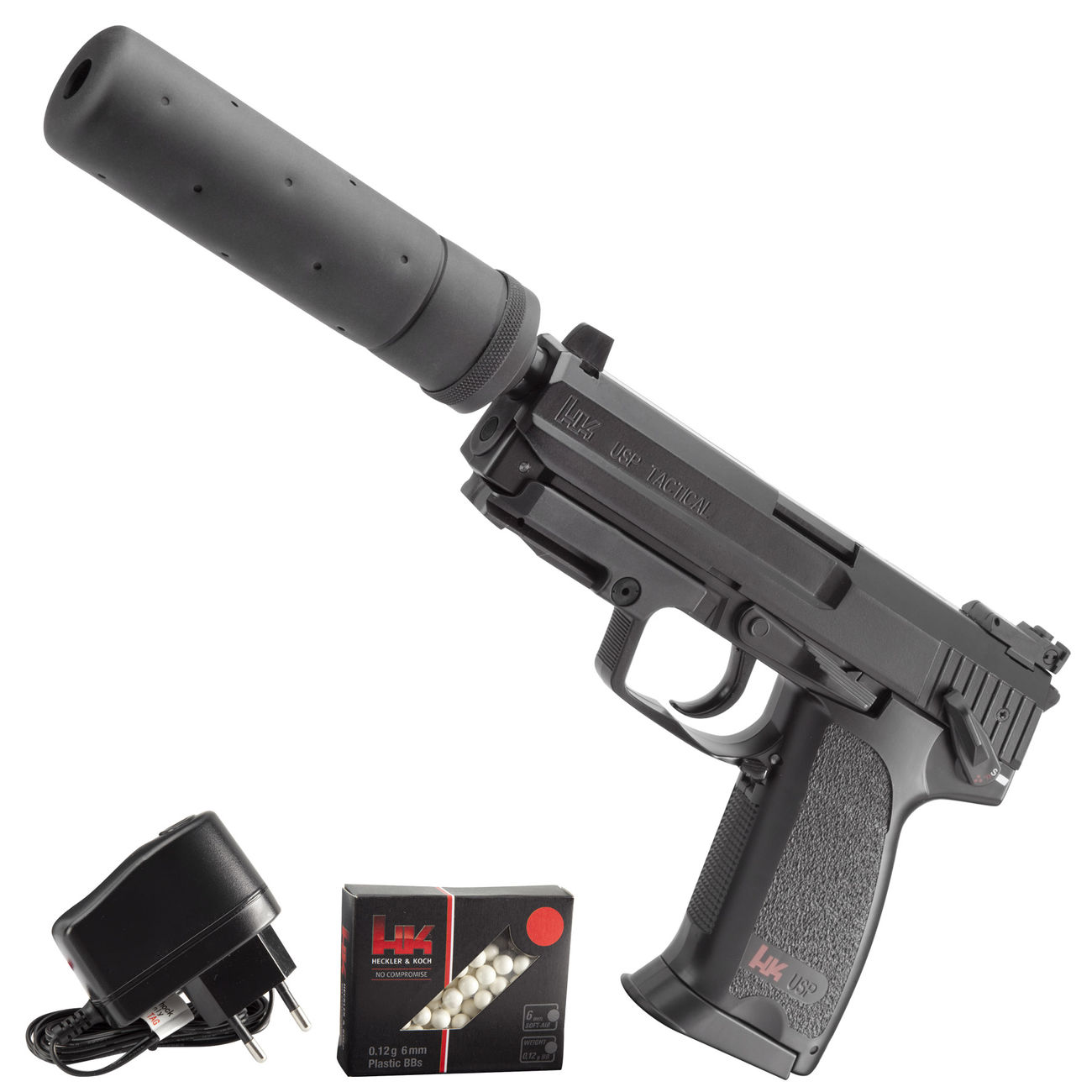 Umarex Heckler & Koch USP Tactical Metallschlitten Komplettset AEP 6mm BB schwarz
