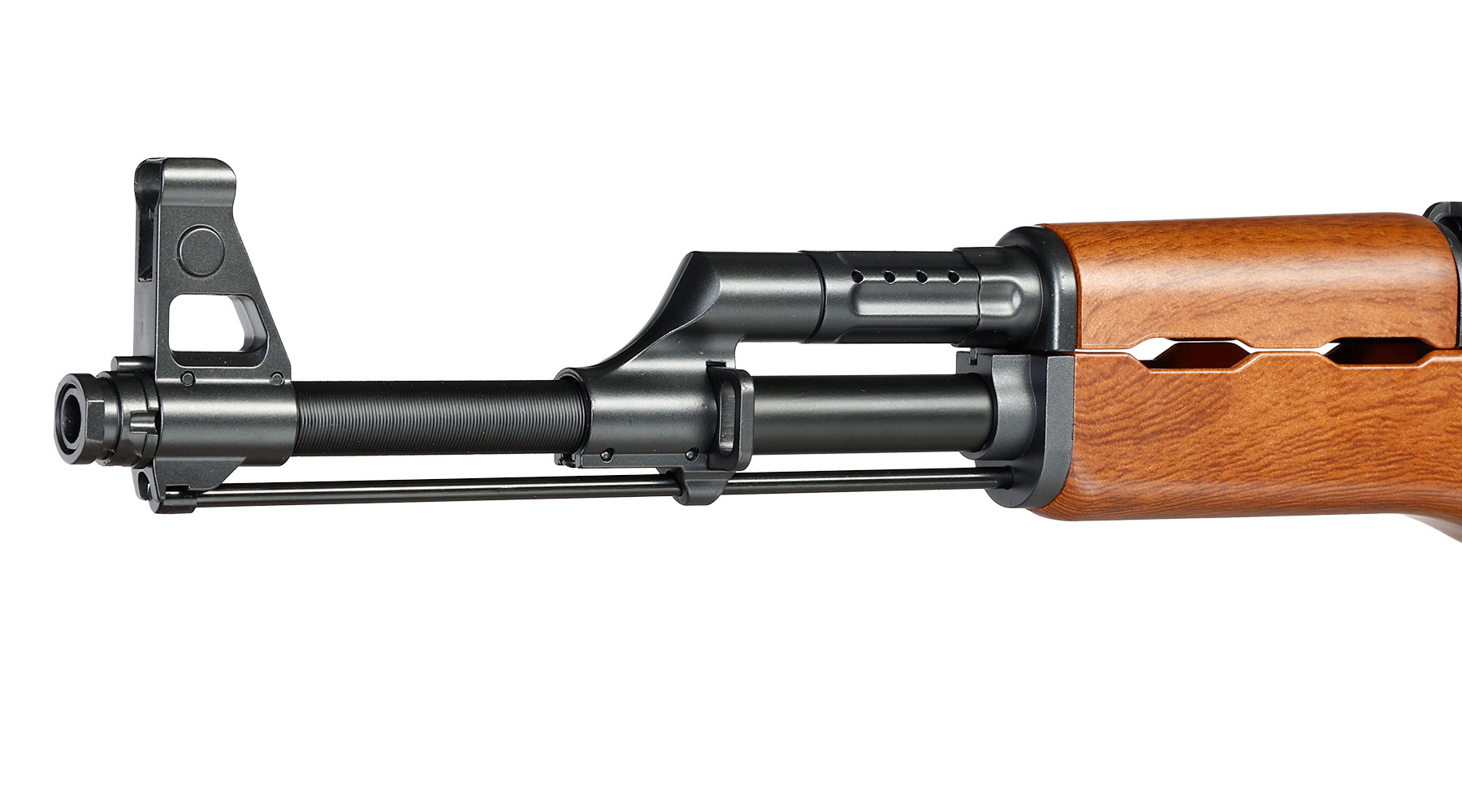 Cyma AK47 Fixed Stock Sport Series Airsoftgewehr S-AEG 6mm BB Holzoptik Bild 5