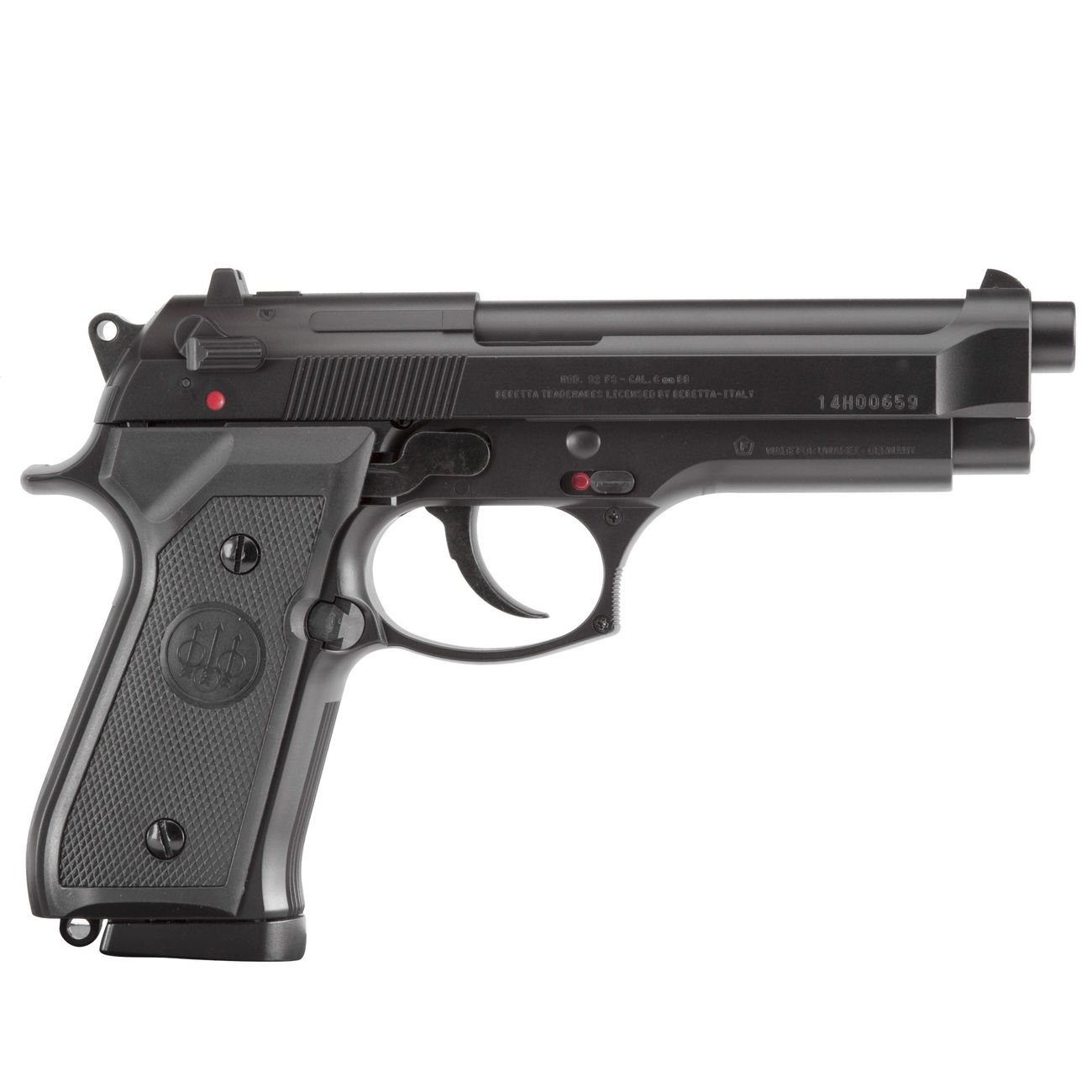 Beretta M92 FS CO2 NBB 6mm BB schwarz Bild 2