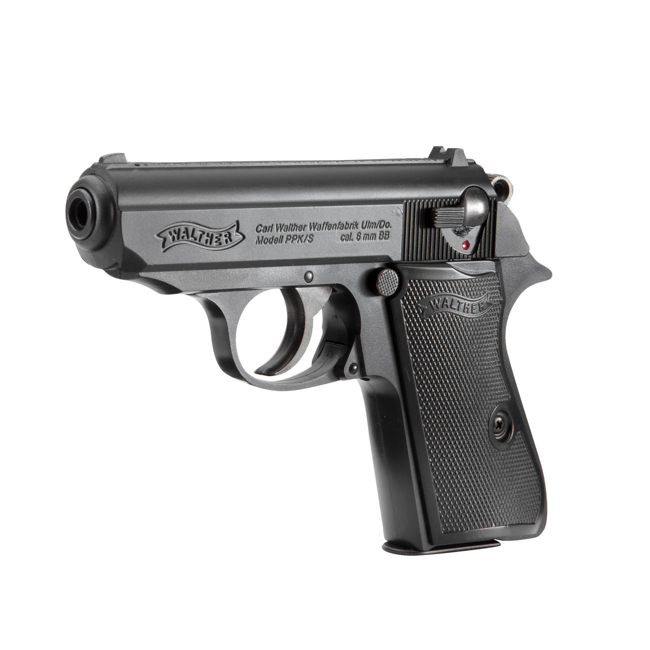 Walther PPK/S Metallschlitten Springer 6mm BB schwarz