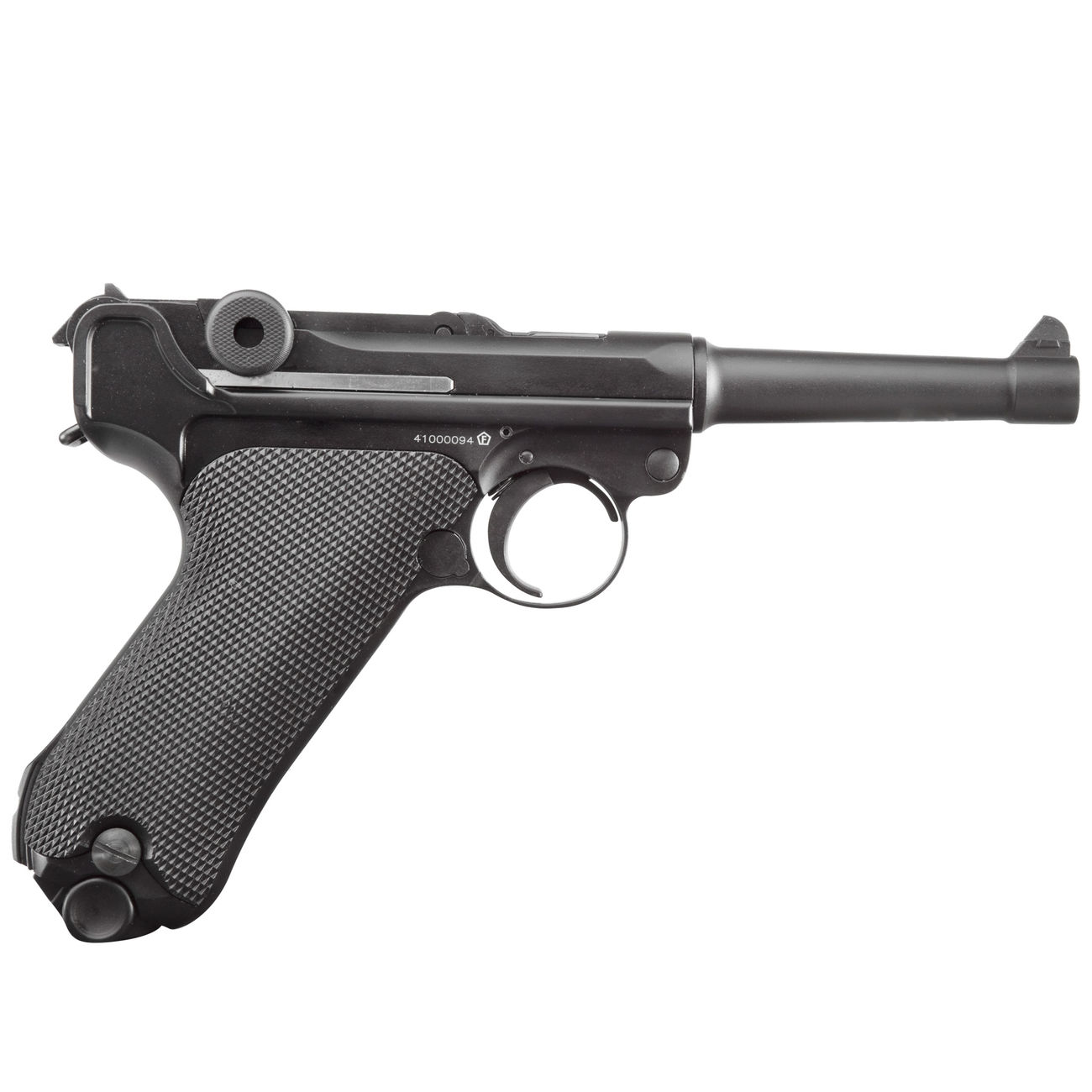 KWC P08 Airsoft Vollmetall CO2 BlowBack 6mm BB schwarz Bild 2