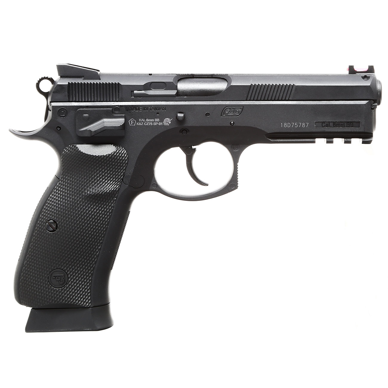 ASG CZ 75 SP-01 Shadow CO2 NBB 6mm BB schwarz Bild 2