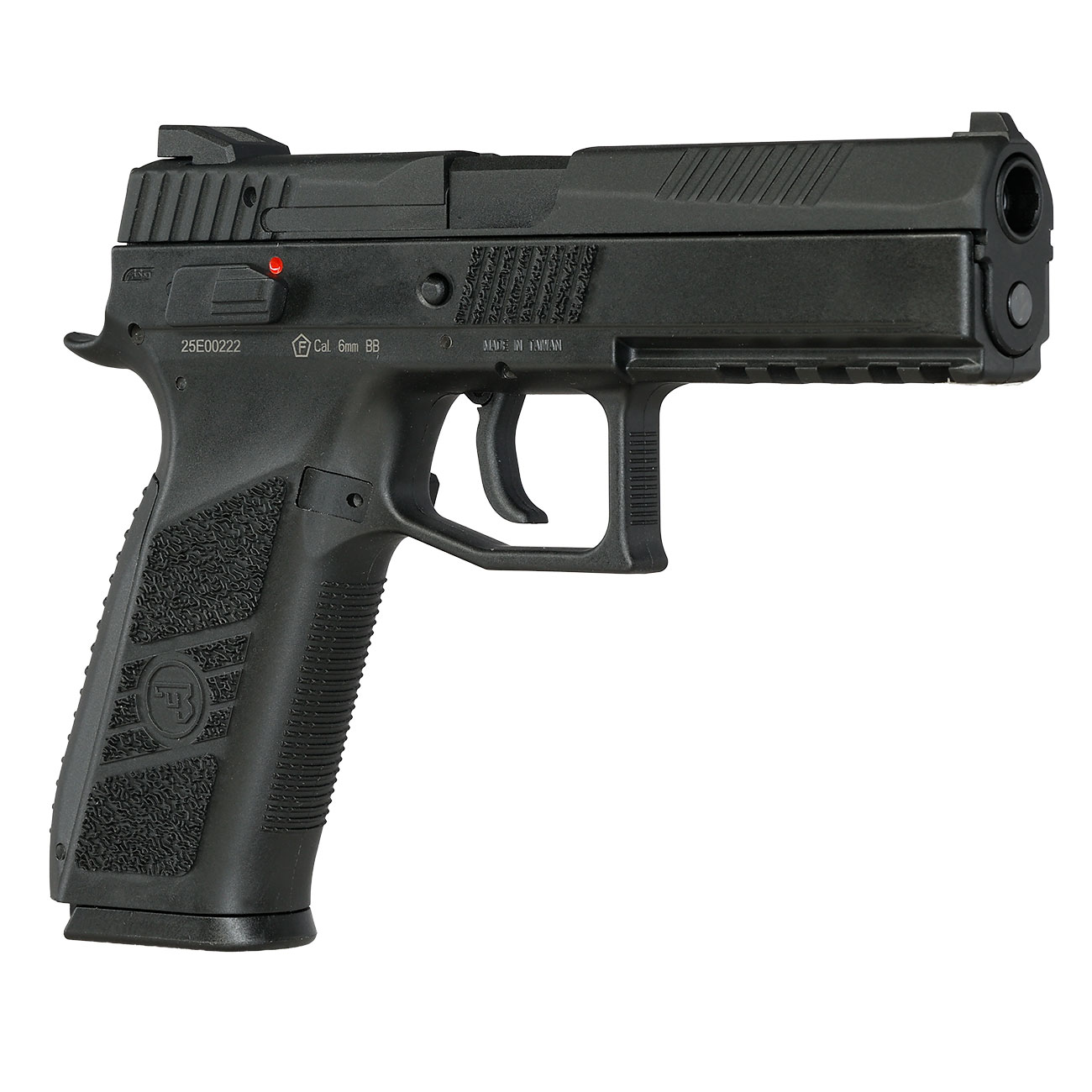 KJ Works CZ P-09 Duty mit Metallschlitten GBB 6mm BB schwarz inkl. Koffer Bild 9