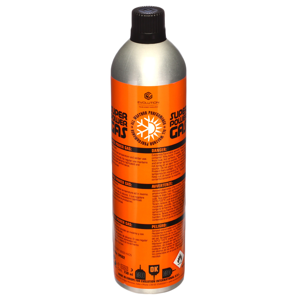 Evolution Airsoft HP Super Power Airsoftgas 750ml Bild 1