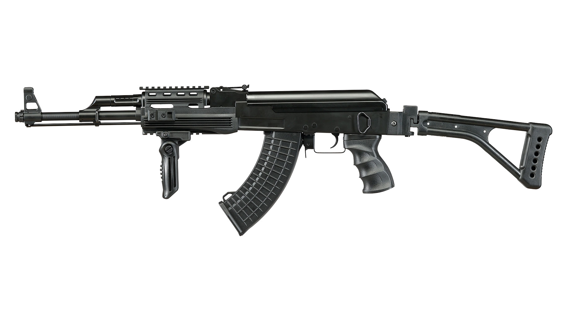 Cyma AK47 Tactical mit Klappschaft Sport Series S-AEG 6mm BB schwarz Bild 1