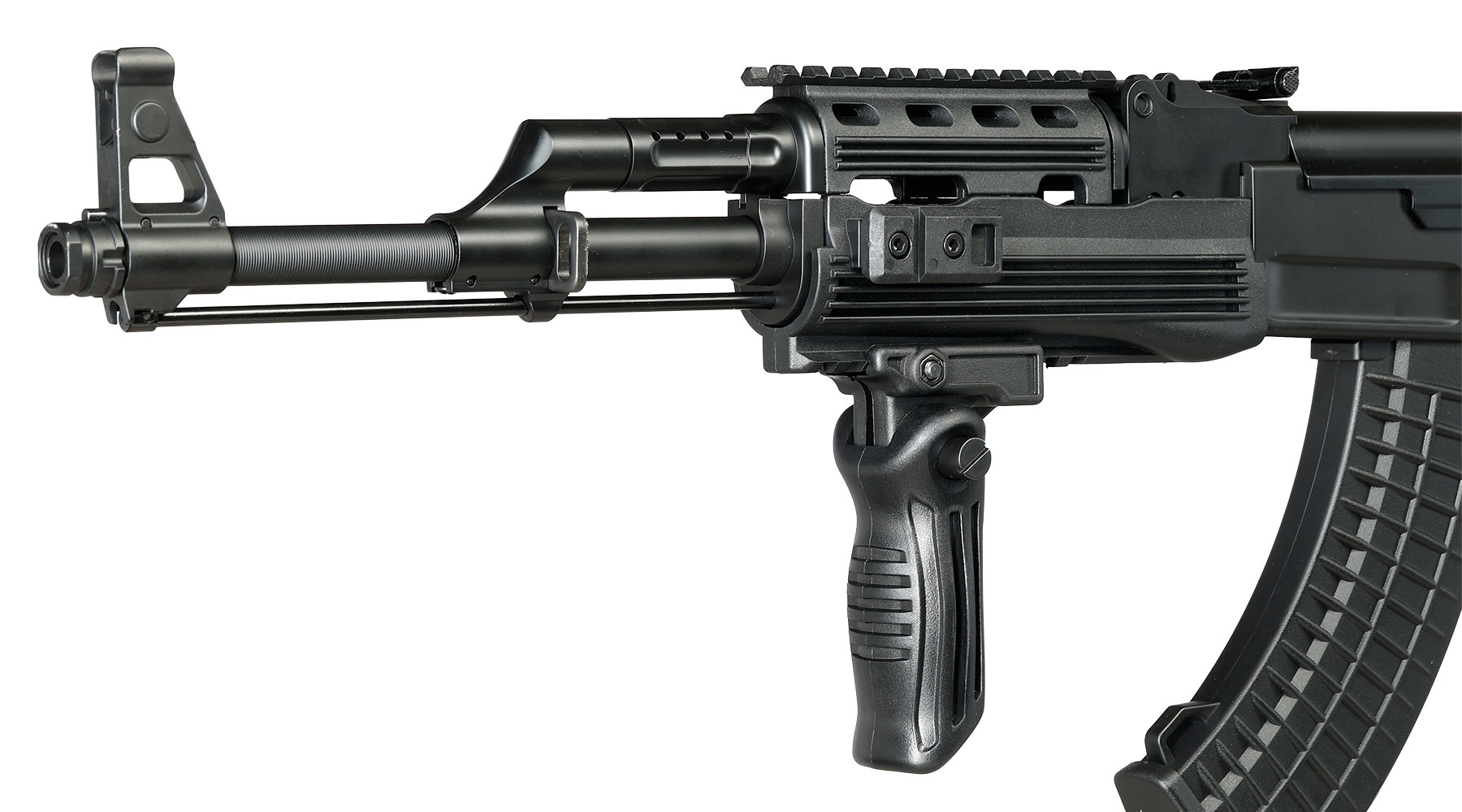 Cyma AK47 Tactical mit Klappschaft Sport Series S-AEG 6mm BB schwarz Bild 7