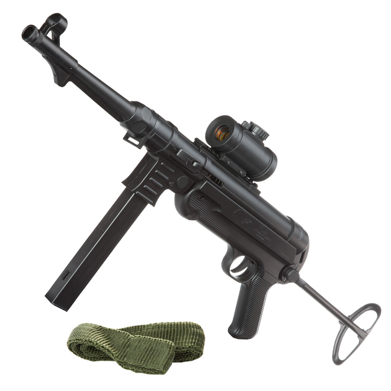 D.E. MP40 Airsoft Maschinenpistole Springer 6mm BB schwarz