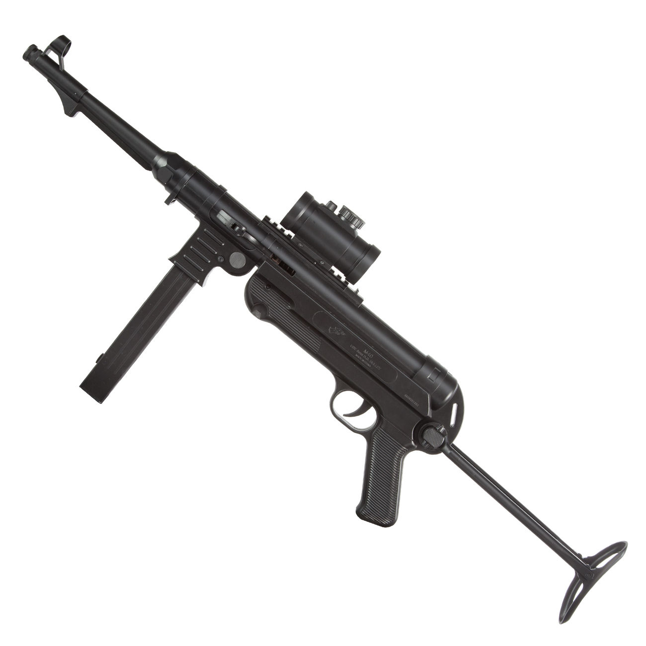 D.E. MP40 Airsoft Maschinenpistole Springer 6mm BB schwarz Bild 1