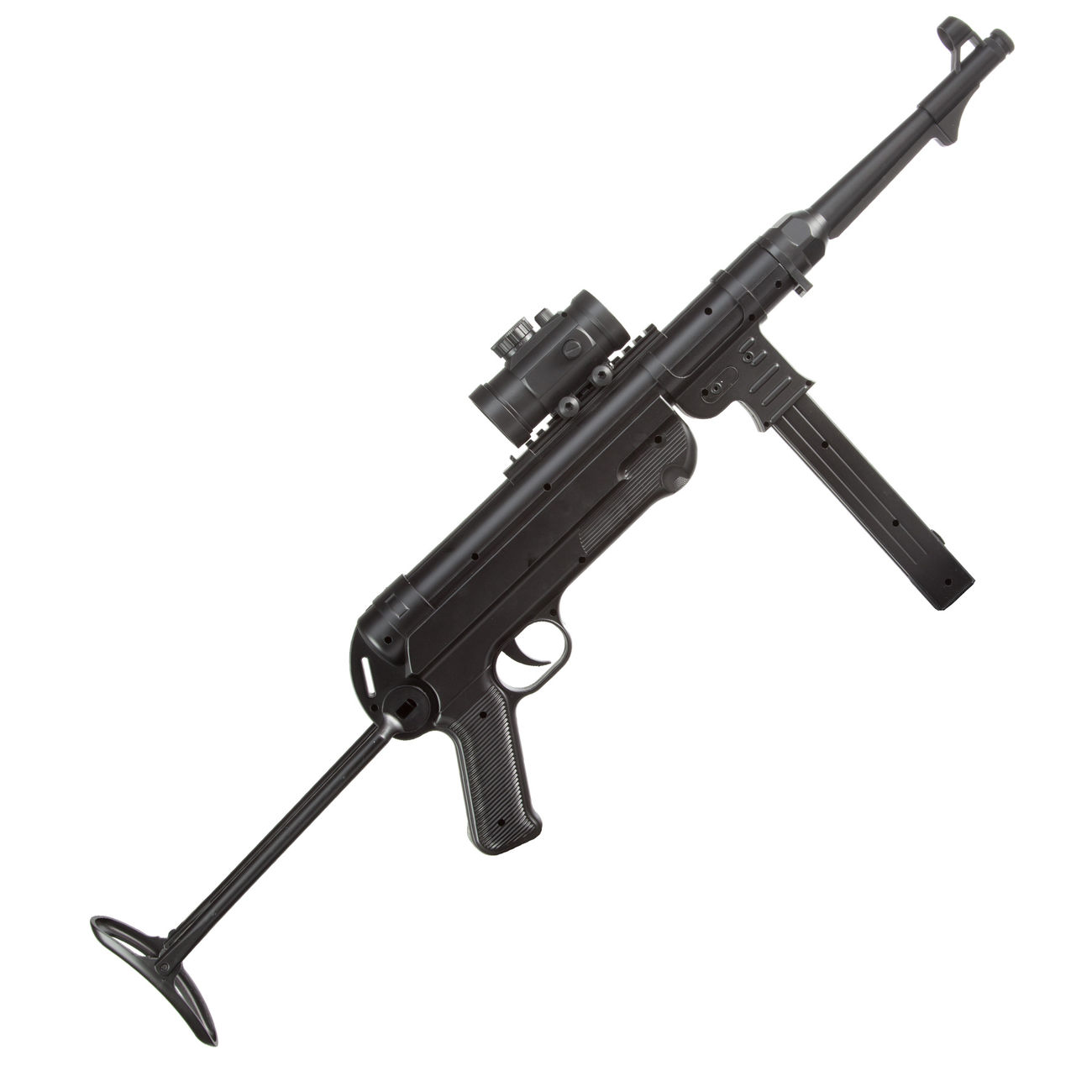 D.E. MP40 Airsoft Maschinenpistole Springer 6mm BB schwarz Bild 2