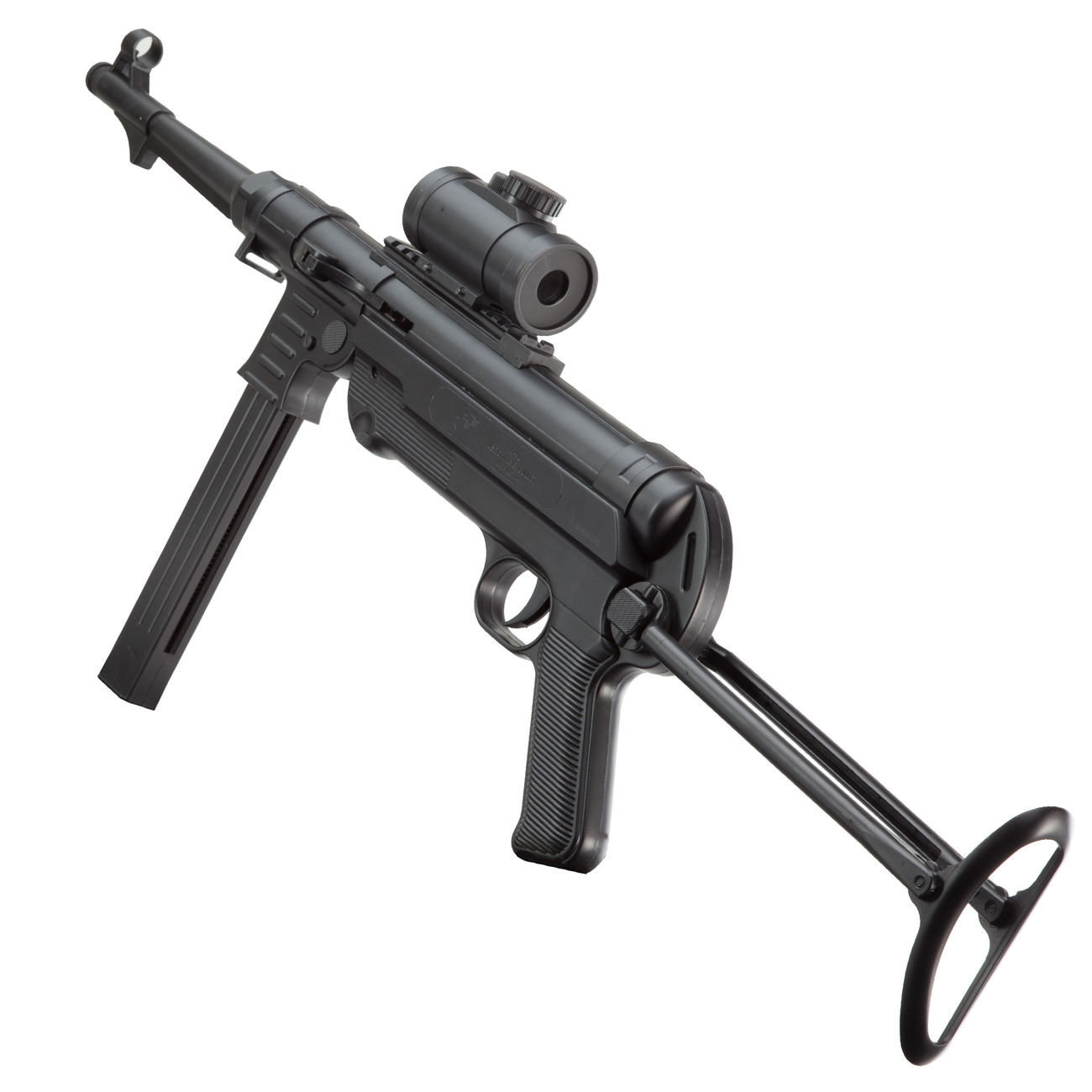D.E. MP40 Airsoft Maschinenpistole Springer 6mm BB schwarz Bild 3