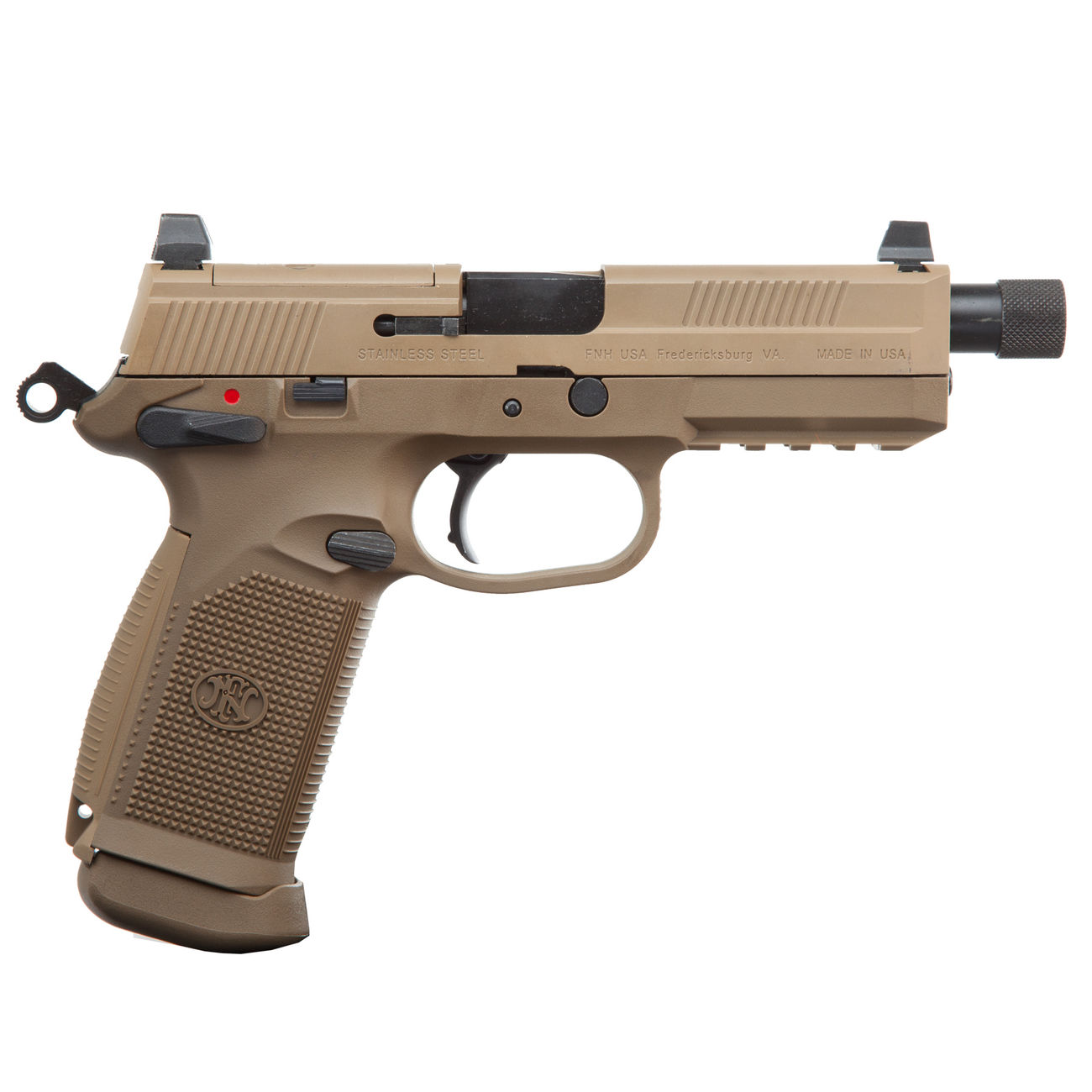 VFC FN Herstal FNX-45 Tactical mit Metallschlitten GBB 6mm BB Flat Dark Earth Bild 2