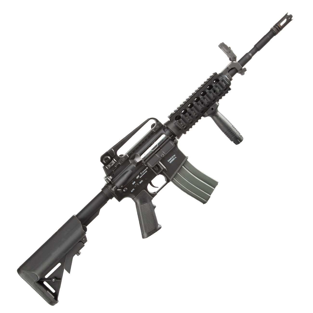 ASG Armalite M15A4 RIS Carbine Sportline SAEG 6mm BB schwarz Kotte