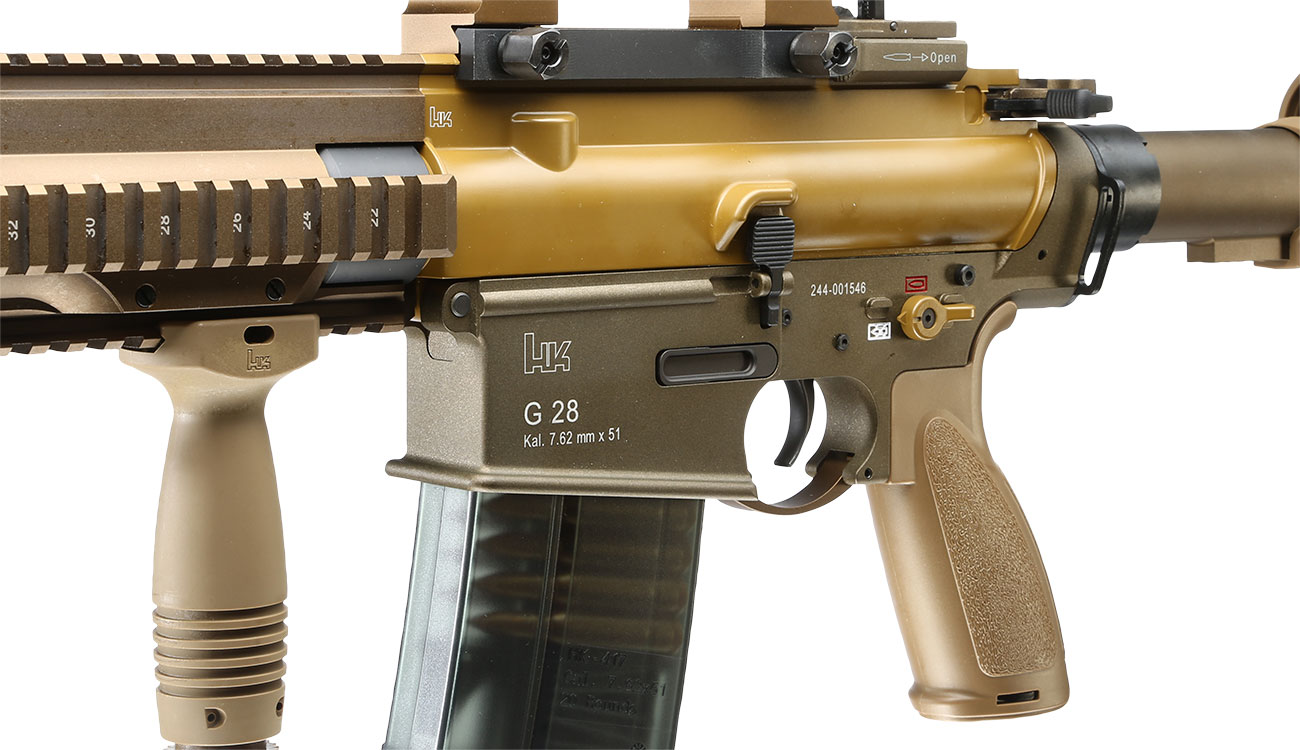 VFC Heckler & Koch G28 DMR 762 Vollmetall SAEG 6mm BB grünbraun