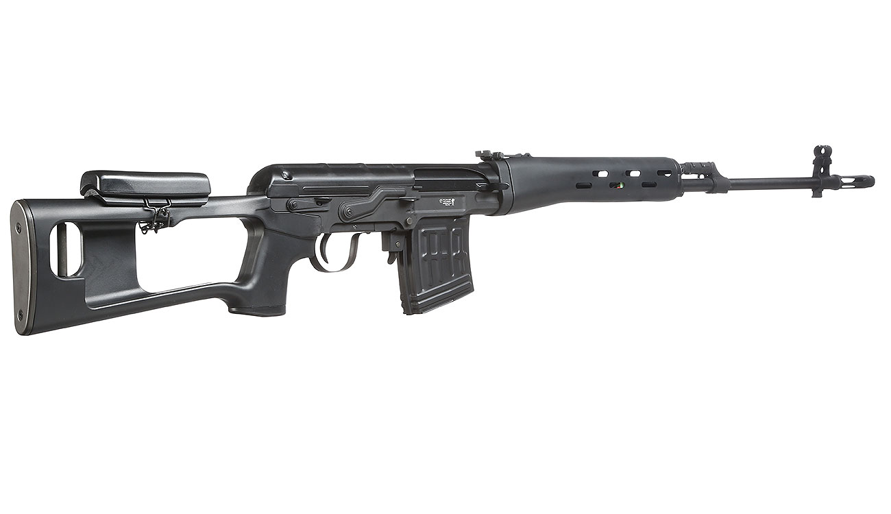 King Arms Kalashnikov SVD Ultra-Grade Vollmetall S-AEG 6mm BB schwarz Bild 3