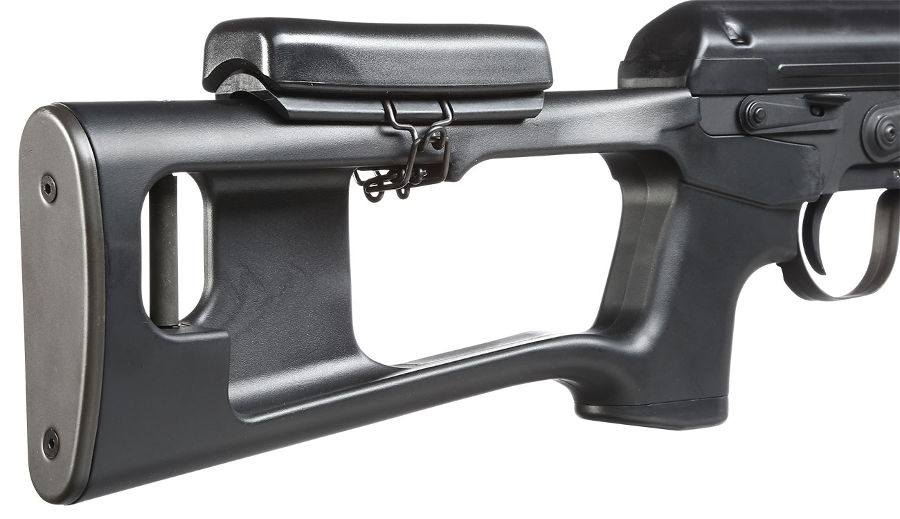 King Arms Kalashnikov SVD Ultra-Grade Vollmetall S-AEG 6mm BB schwarz Bild 8