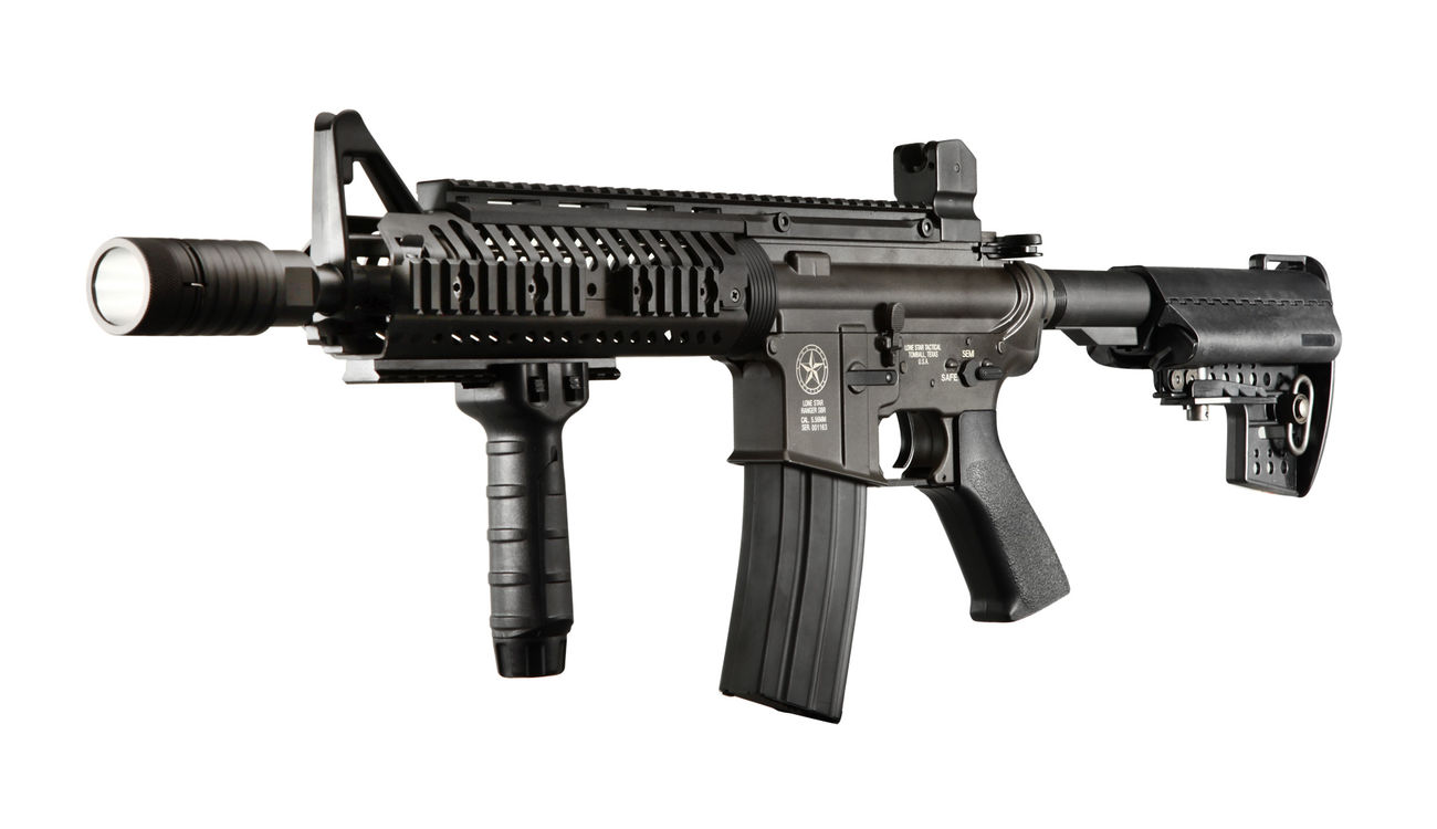 Evolution Airsoft Lone Star Ranger SBR Vollmetall SAEG 6mm BB schwarz